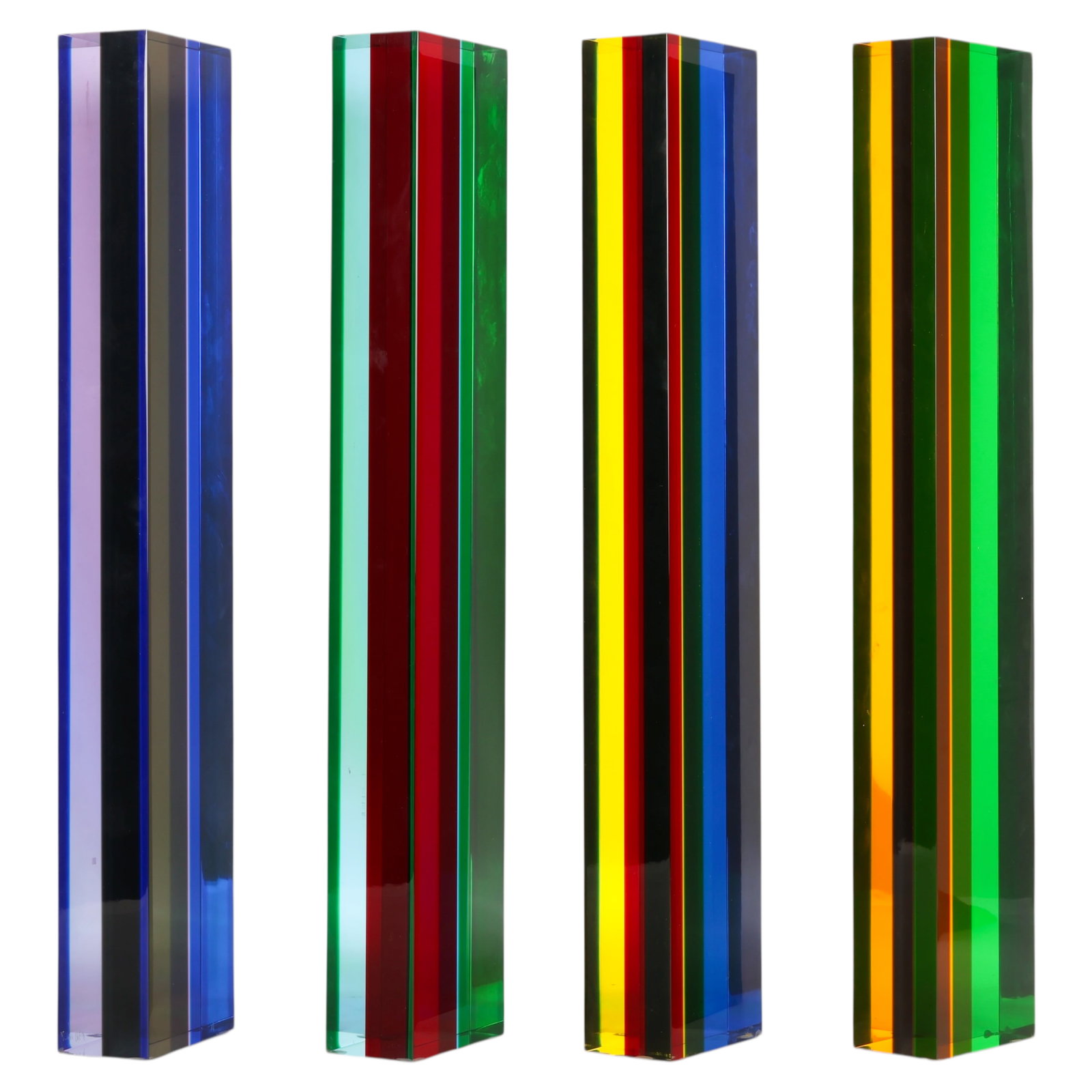 Vasa Mihich b.1933 Four Columns 1979 #1369 SIGNED (1 of 9)