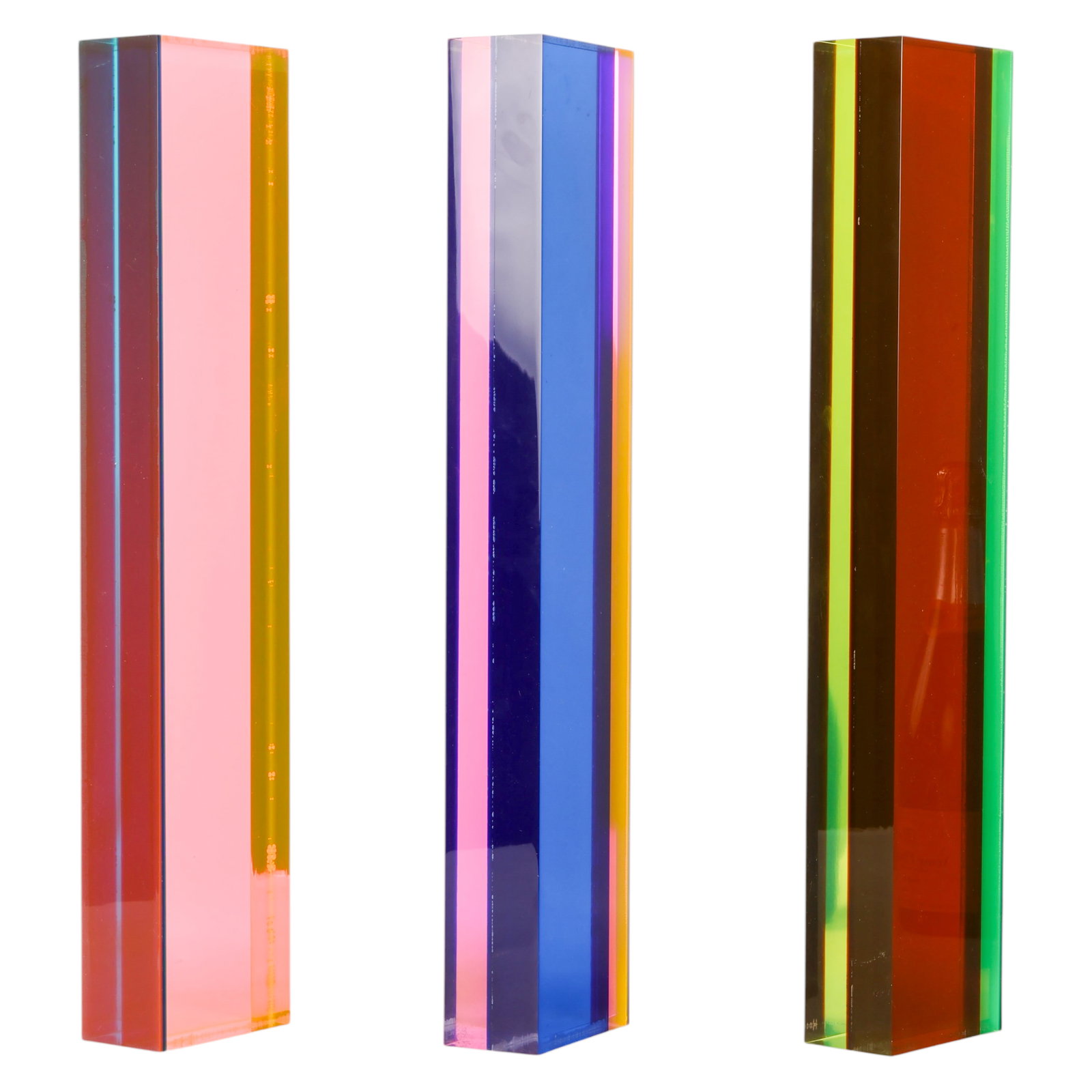 Vasa Mihich b.1933 Three Columns 1978 #1262 SIGNED (1 of 9)