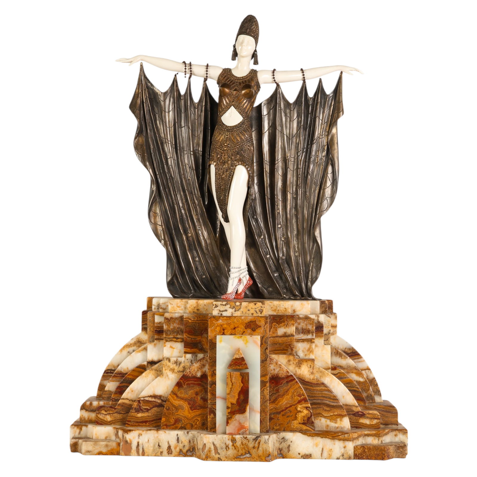Semiramis Art Deco Style Sculpture after Chiparus (1 of 13)