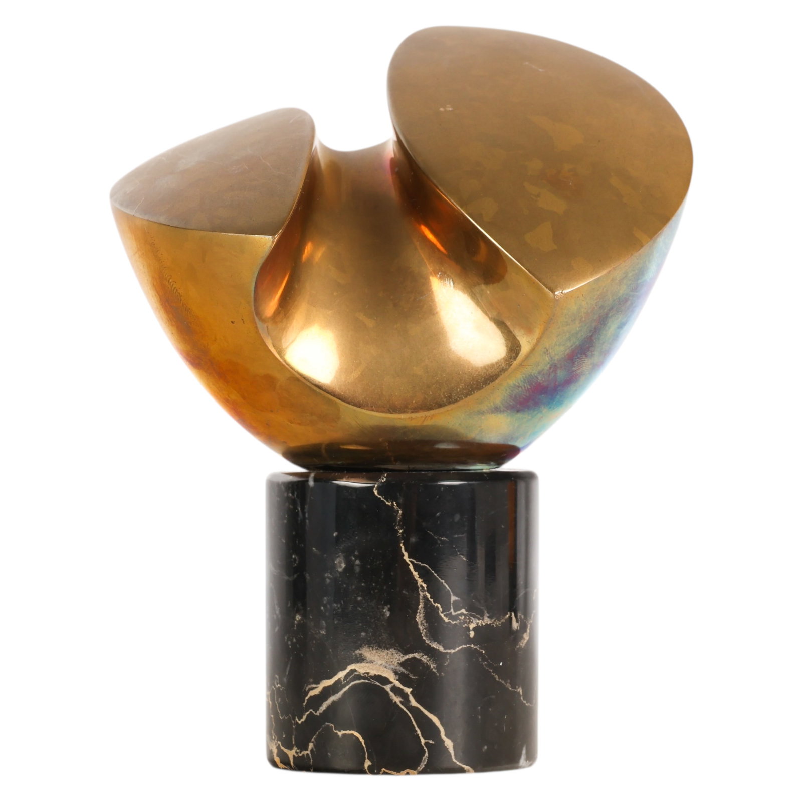 Janak Khendry 1938-2025 Modernist Bronze Sculpture (1 of 7)