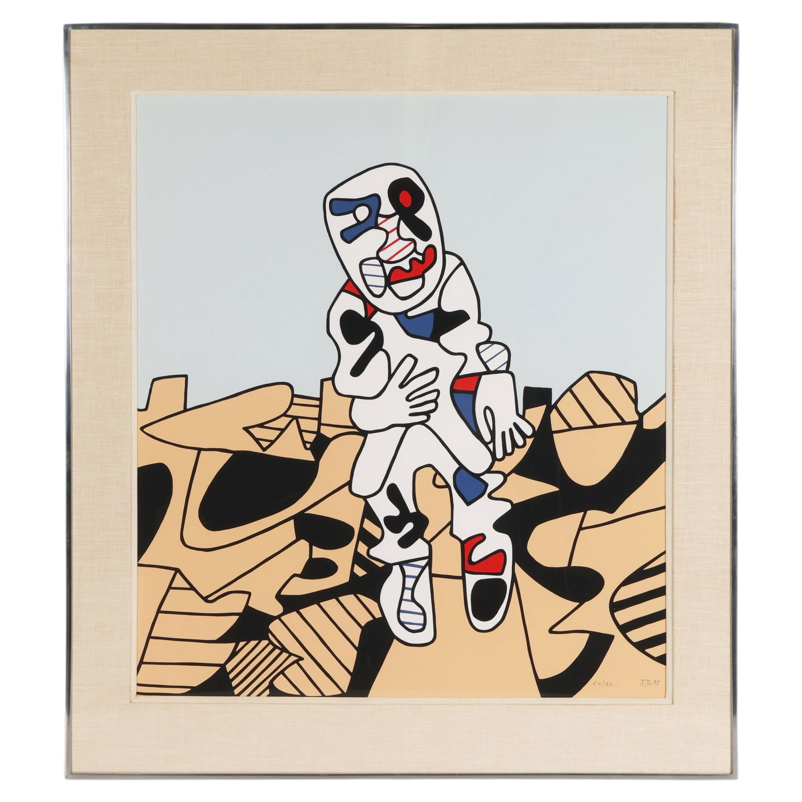 Jean Dubuffet (1901-1985) Paysage Castillan SIGNED (1 of 8)