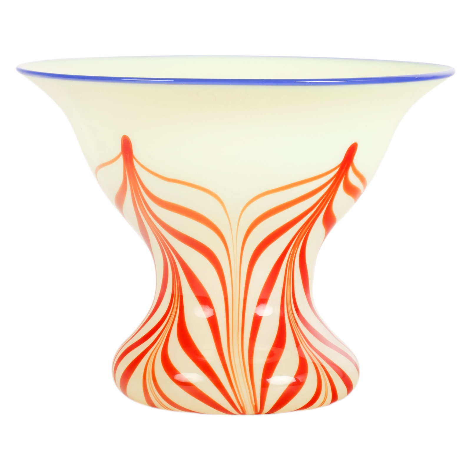 Steuben Antique Glass Fleur de lis Carder Era Vase (1 of 9)