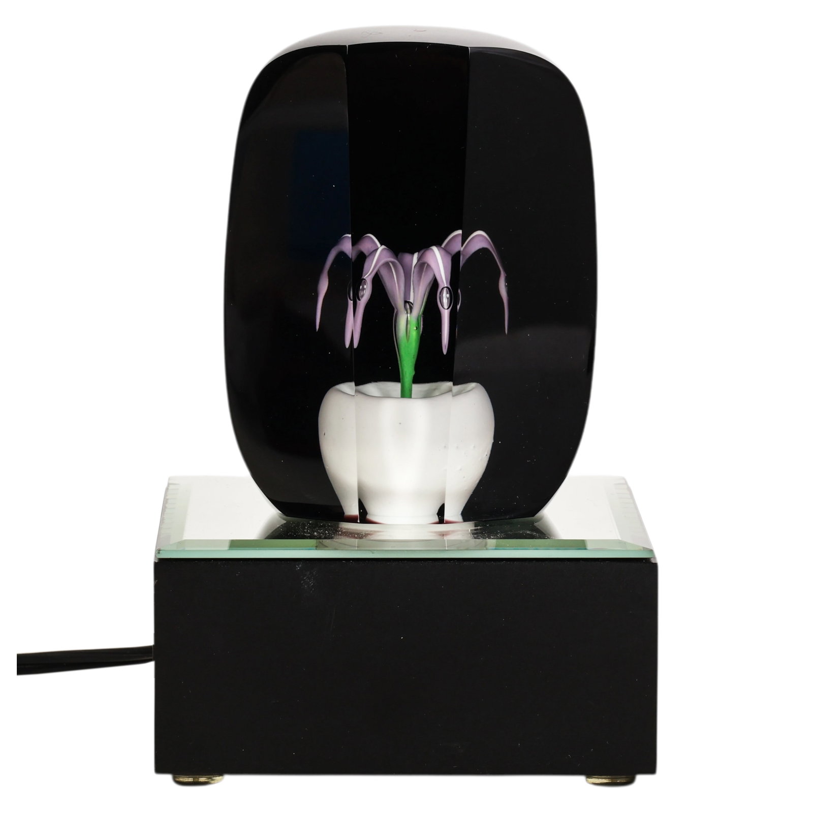 Anthony DePalma 1921-2007 Glass Paperweight SIGNED (1 of 11)