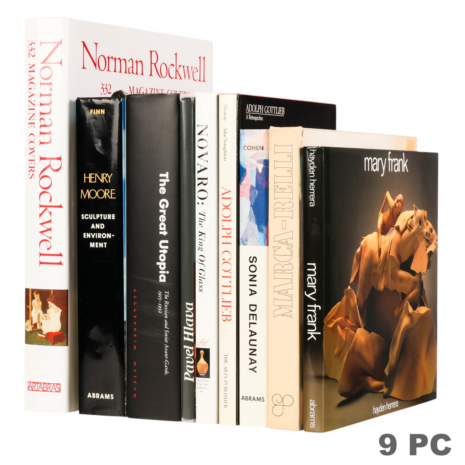 Rockwell, Moore, Delaunay & Gottleib Art Book LOT (1 of 13)