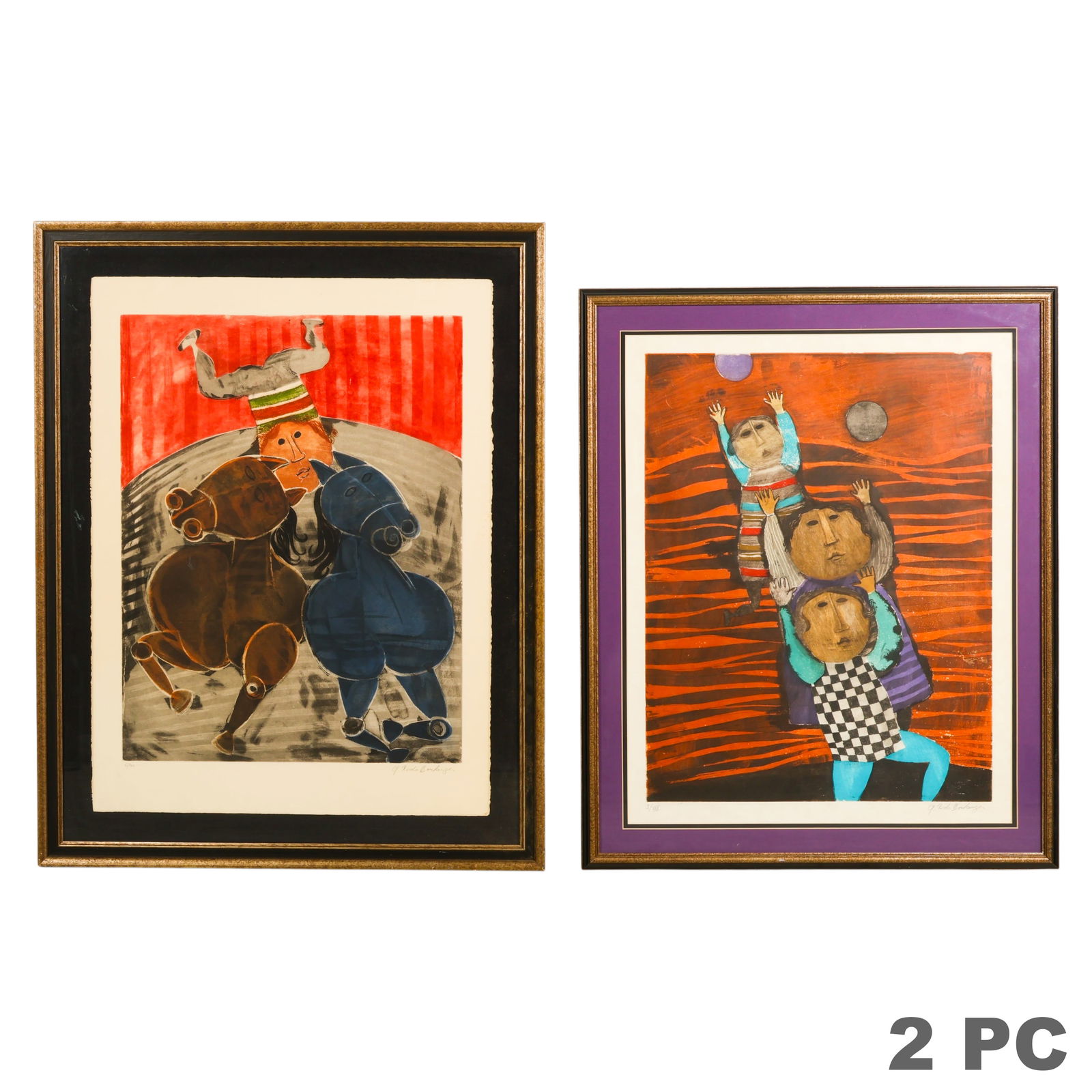 Graciela Boulanger (b.1935) Lithographs (2) SIGNED (1 of 16)