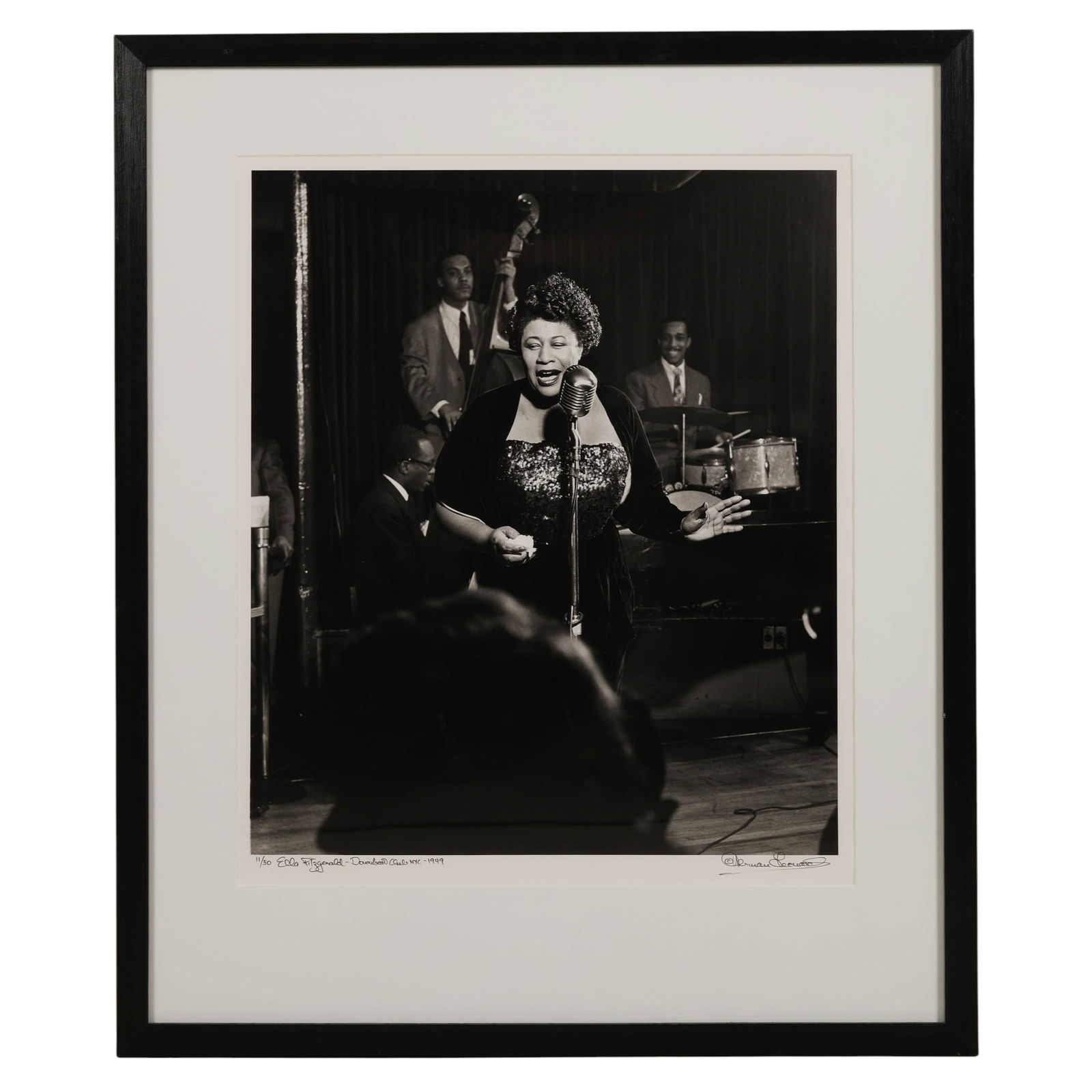 Herman Leonard 1923-2010 Ella Fitzgerald SIGNED (1 of 6)