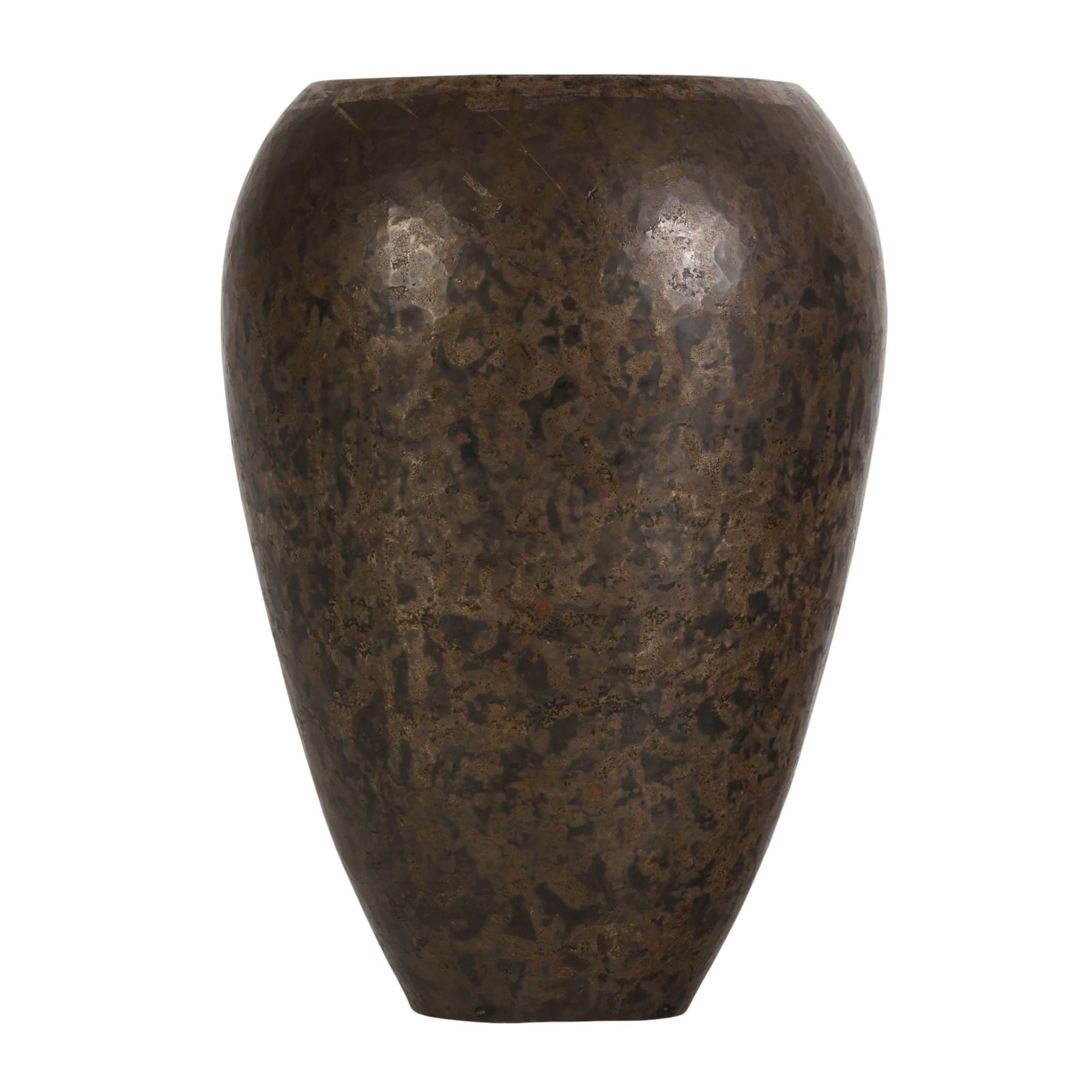 Claudius Linossier 1893-1953 Metal 9" Vase SIGNED (1 of 6)