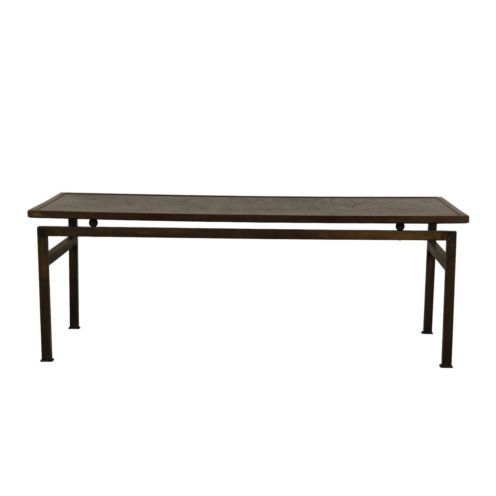 Philp & Kelvin Laverne Bronze Muses Coffee Table (1 of 7)