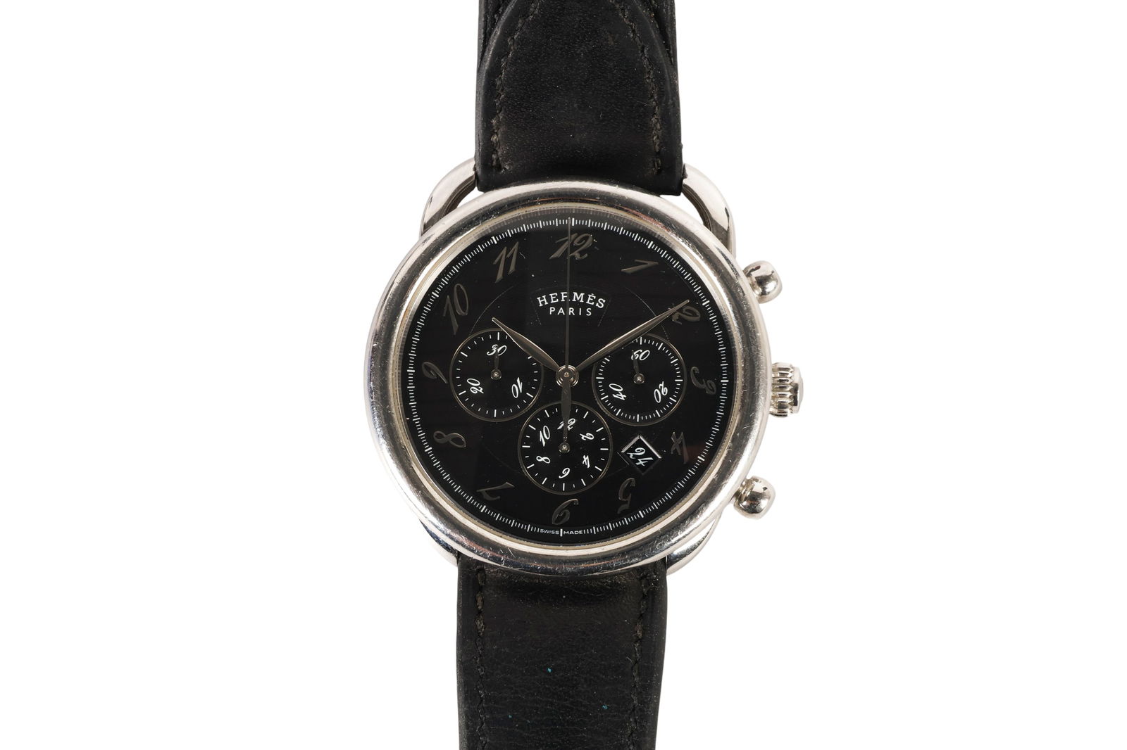 Hermes Arceau Chronograph Automatic Watch AR4.910 (1 of 7)
