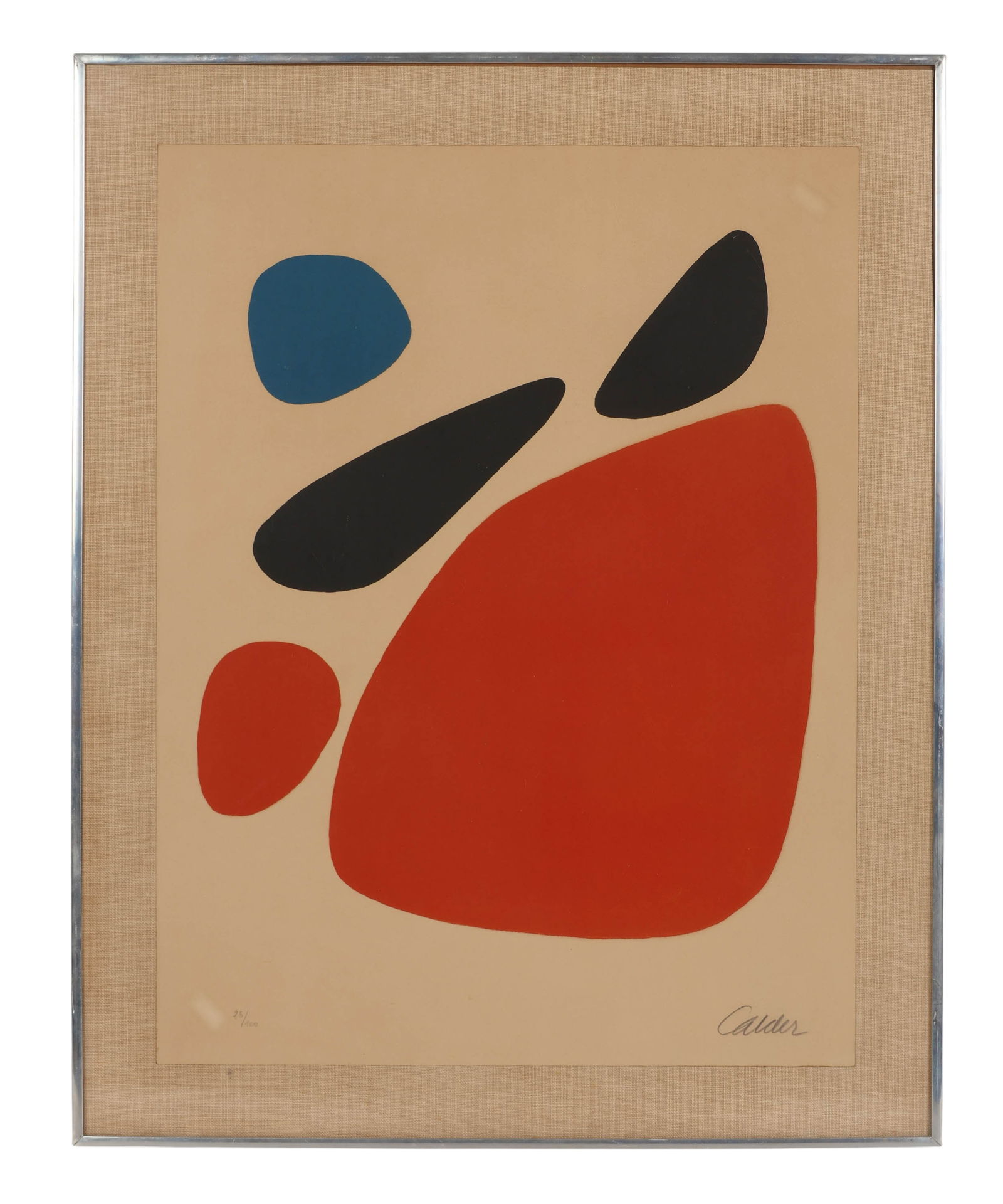 Alexander Calder 1898-1976 LE Abstract Lithograph (1 of 7)