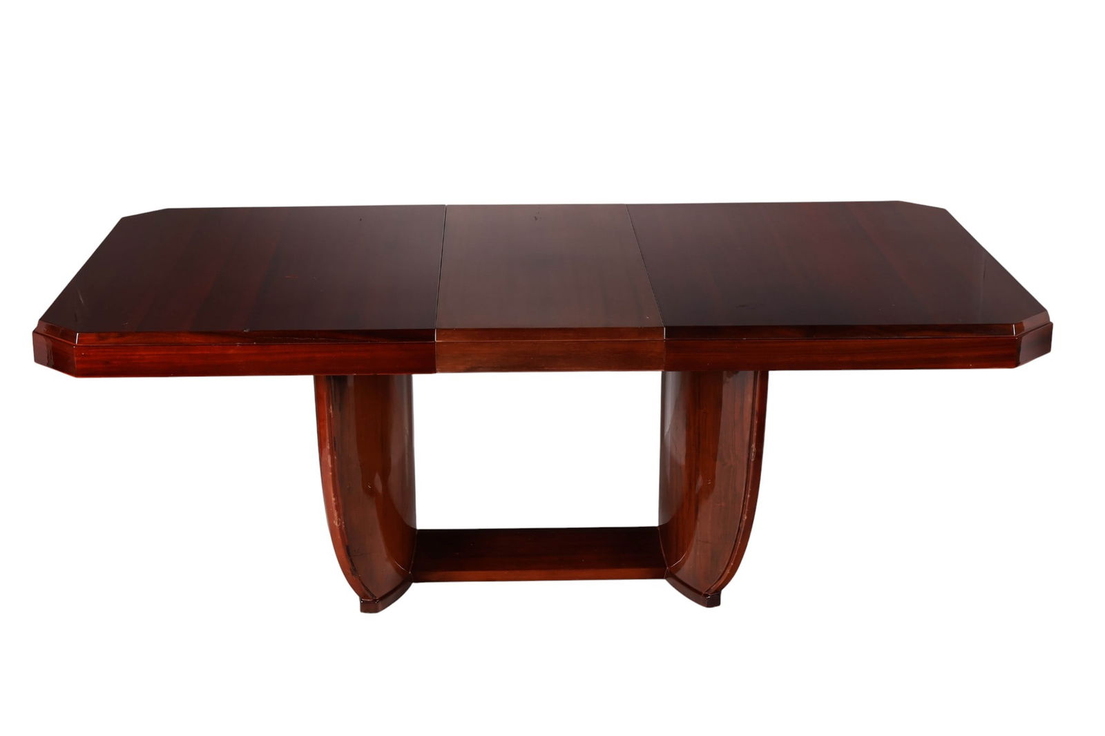 DIM Joubert et Petit Art Deco Wood Dining Table (1 of 14)