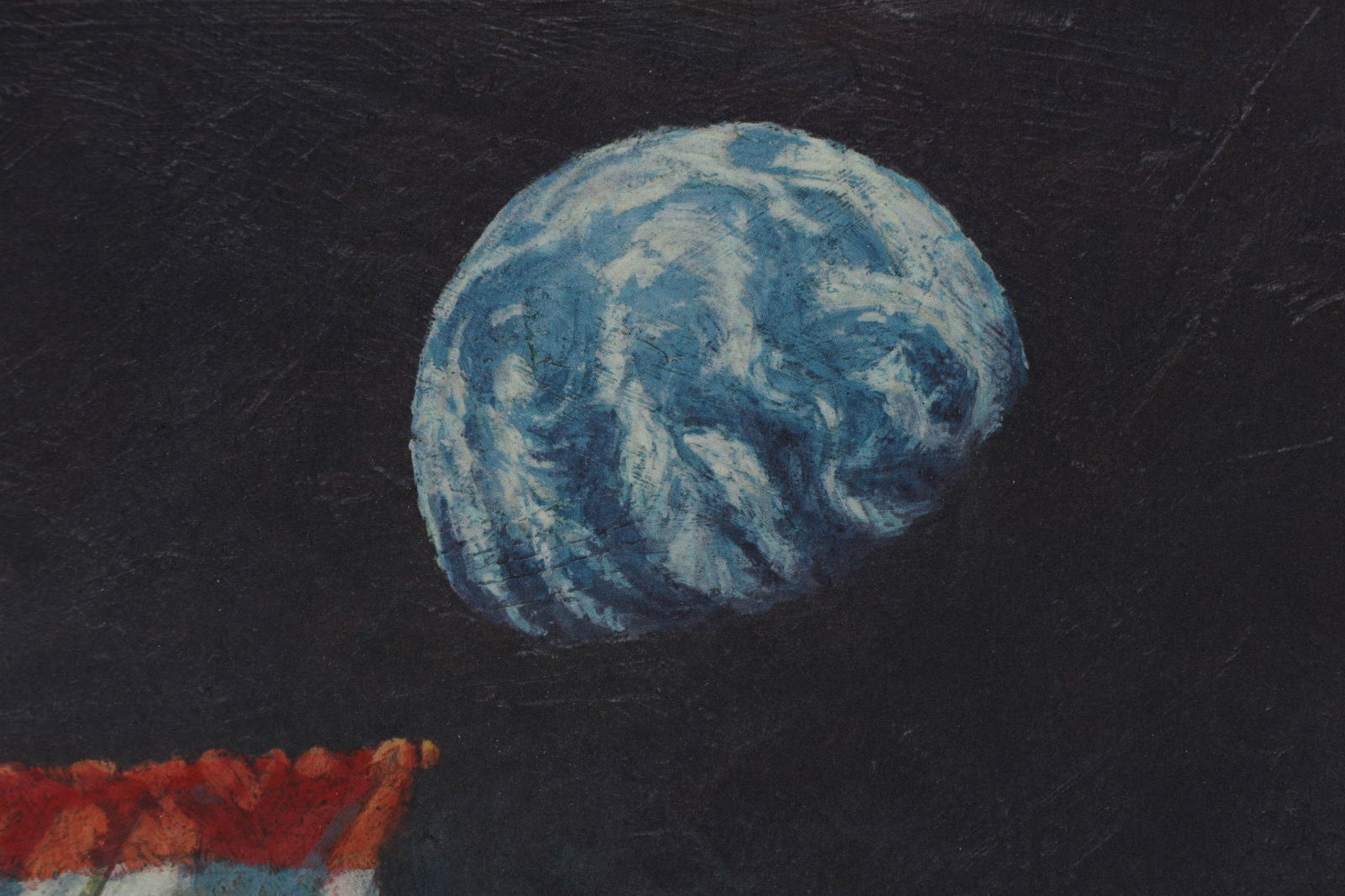 Alan Bean In the Beginning Offset Litho SIGNED - 4