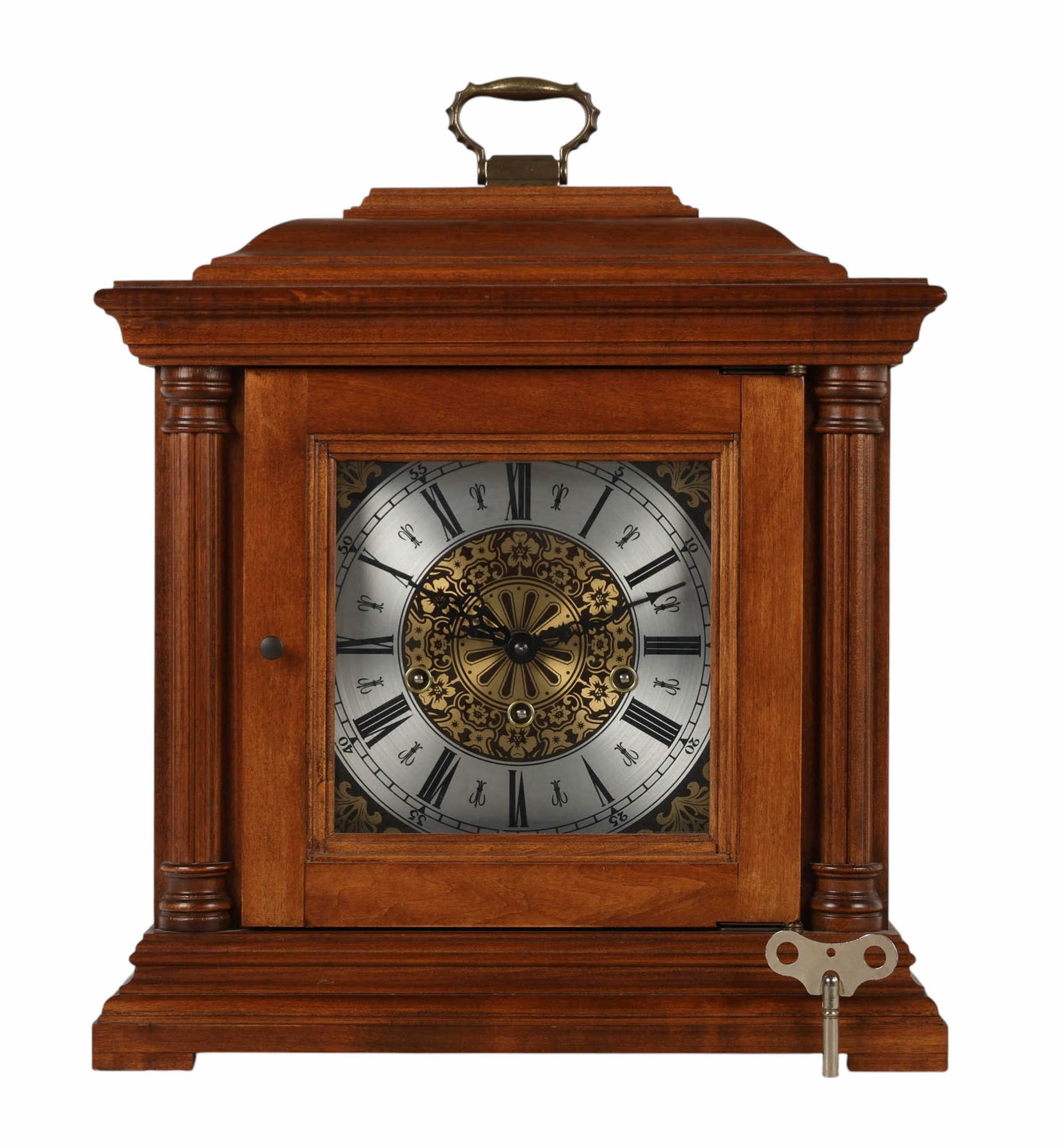 weAntique English Style Wooden Cased Bracket Clock (1 of 8)