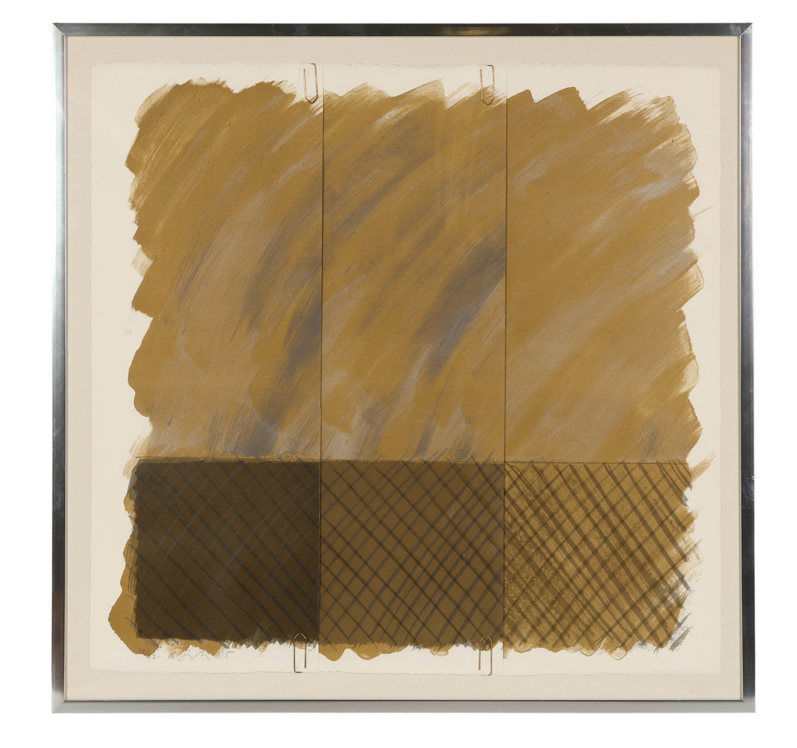 Richard Smith 1931-2016 Paper Clip Litho SIGNED (1 of 7)