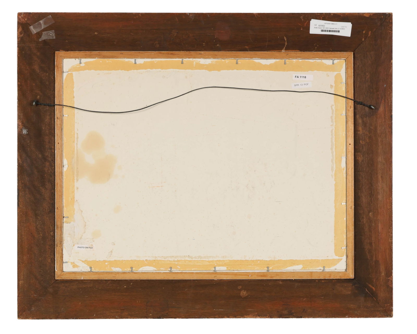 Andre Gisson 1921-2003 Carousel Litho LE SIGNED - 6