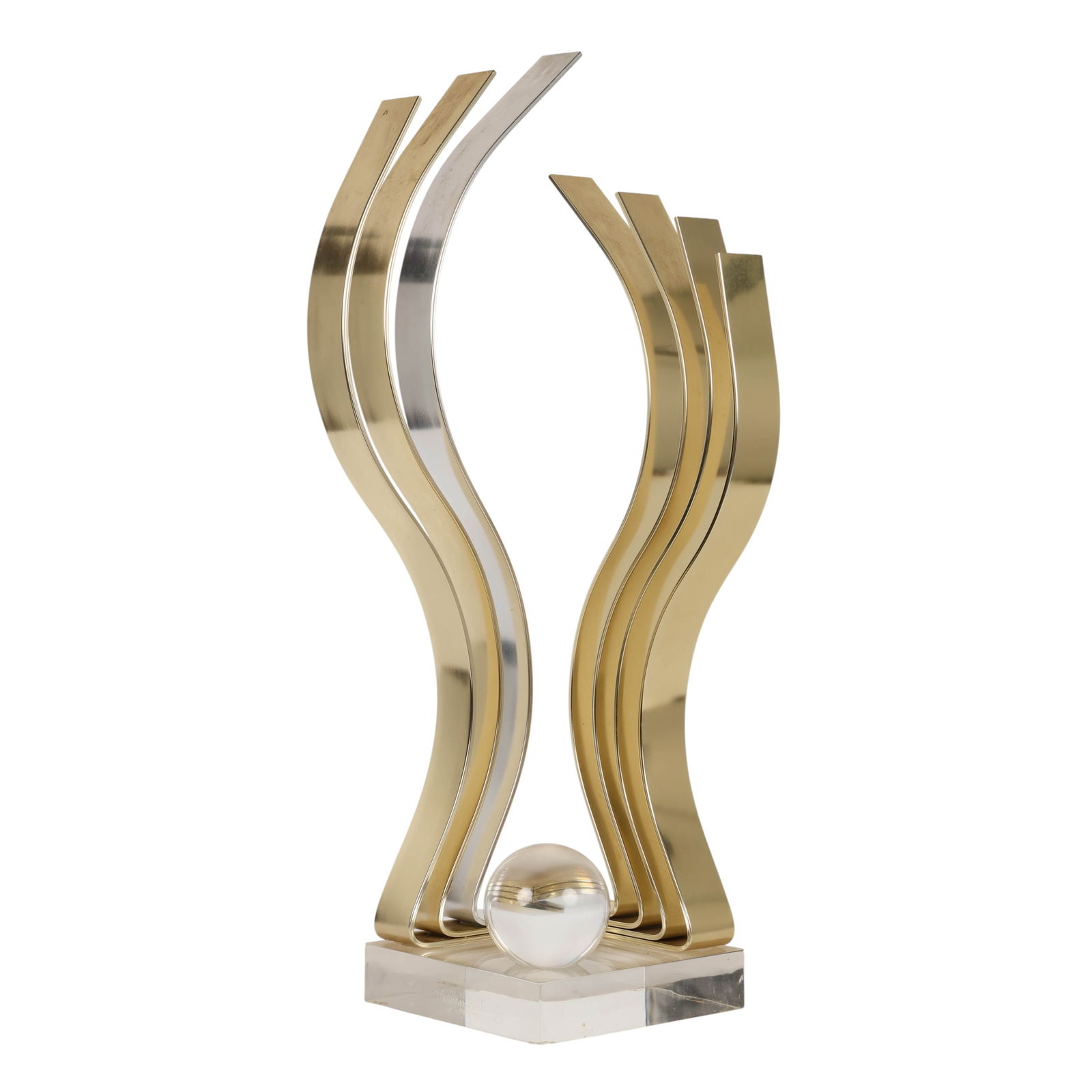 Dan Murphy b.1942 Modern Lucite & Metal Sculpture (1 of 7)