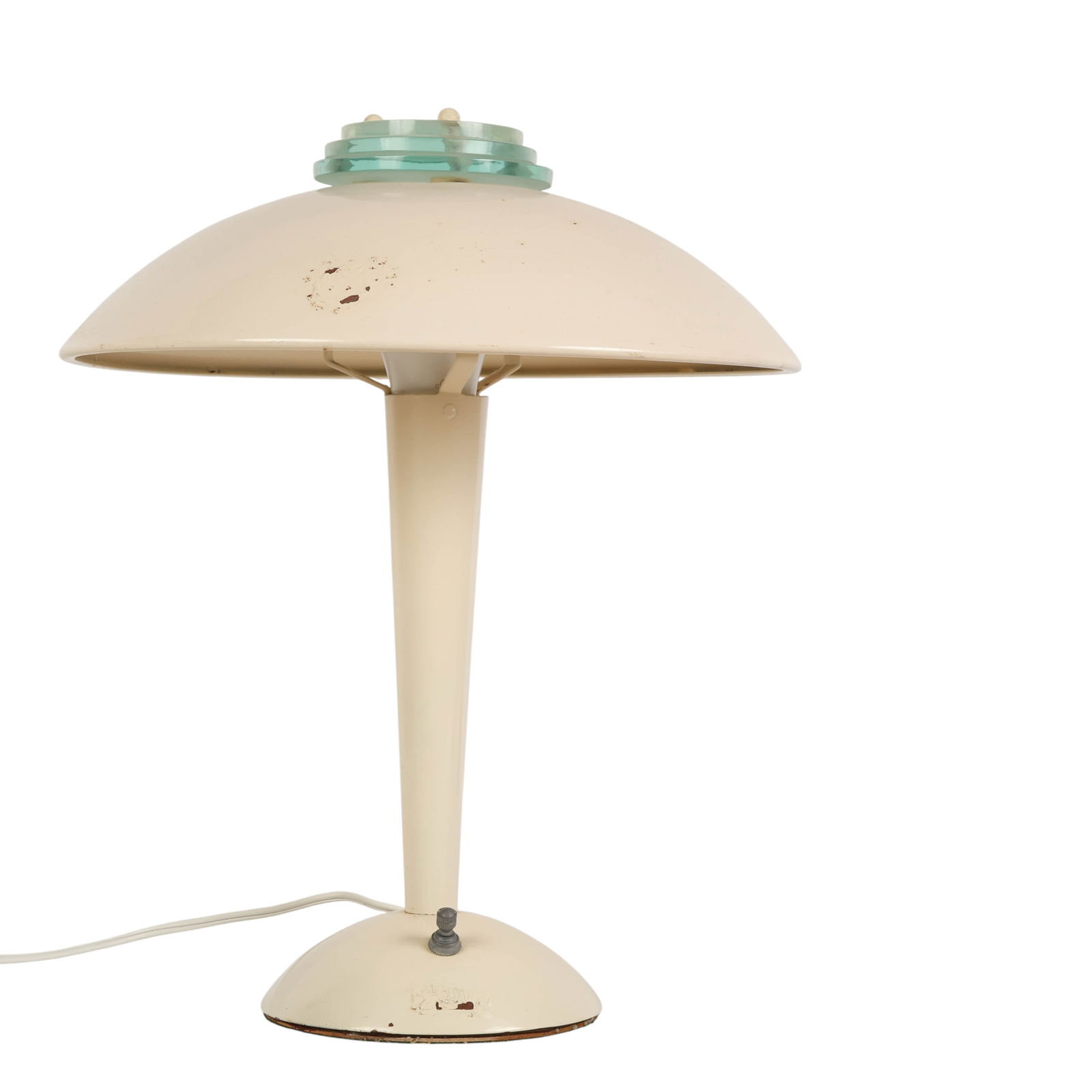 Art Deco Painted Metal Space Age Style Desk Lamp (1 of 7)