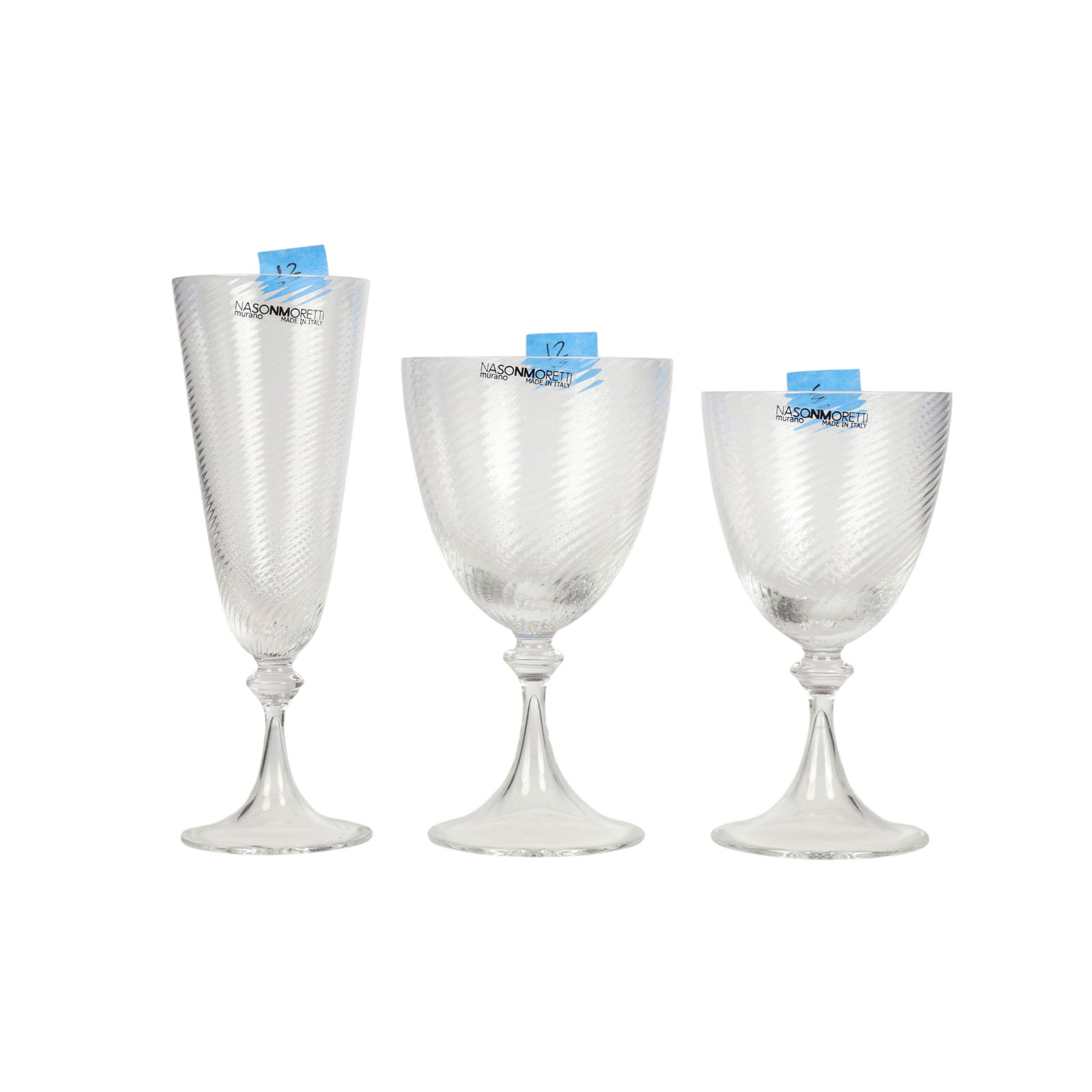 Nason Moretti Murano Art Glass Italian Stemware (1 of 9)