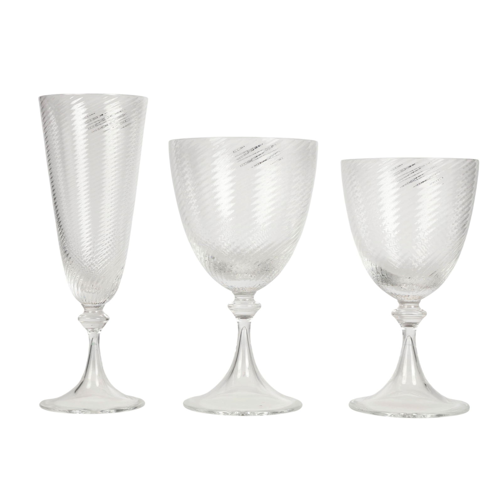 Nason Moretti Murano Art Glass Italian Stemware (1 of 8)