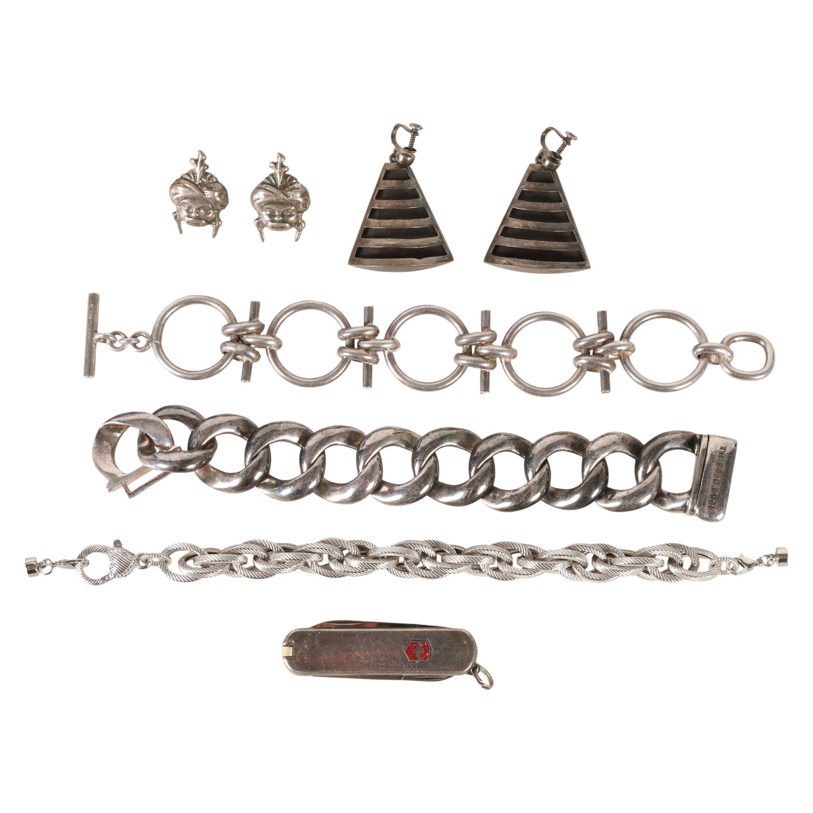 Designer Lot Sterling Misc. Jewelry 238 Grams (1 of 7)