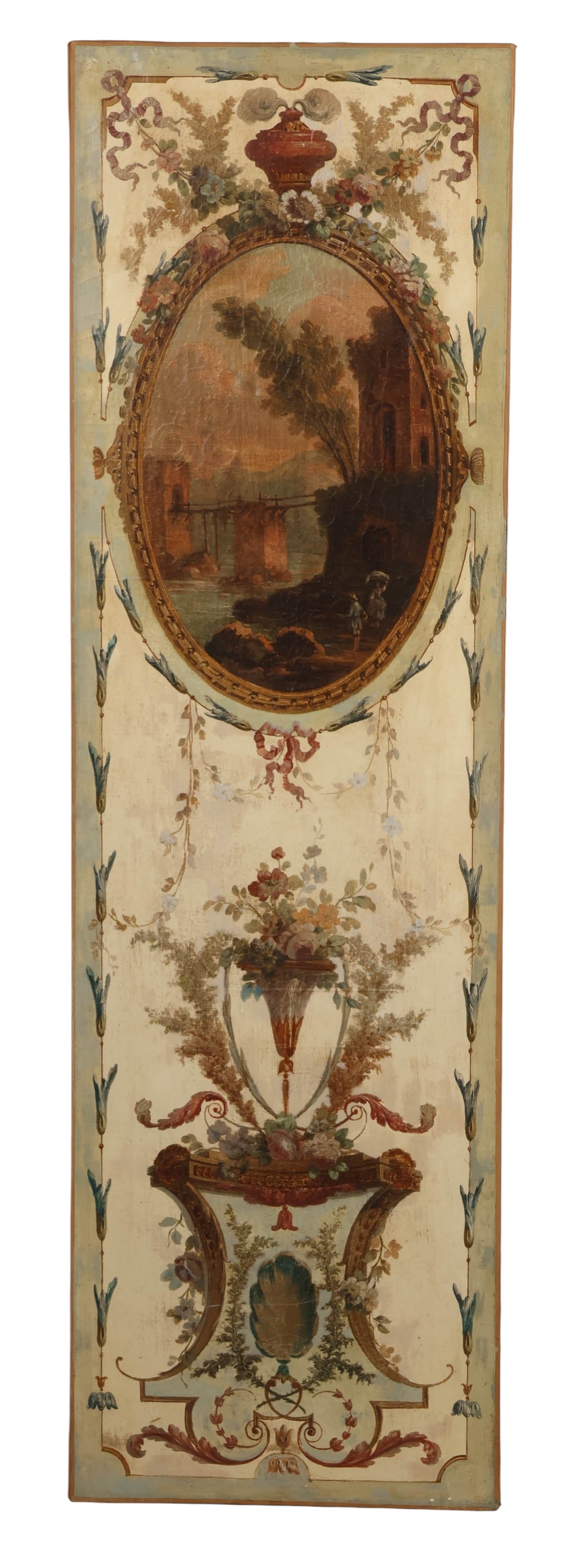 Italian School Antique Decorative Oil Painting (1 of 6)