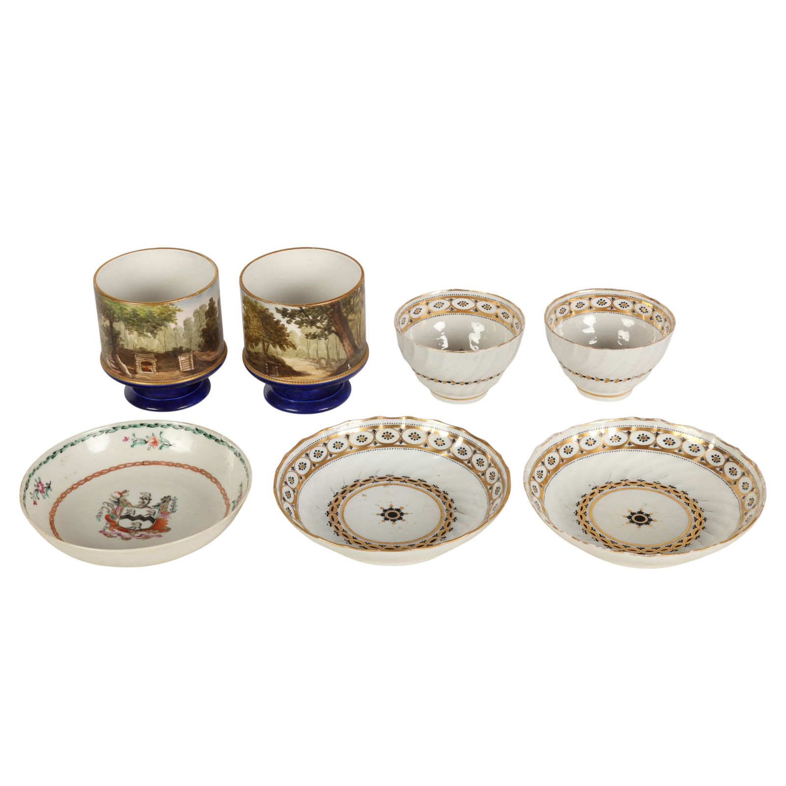 Chinese English & French Porcelain Cup Saucer Bowl (1 of 7)