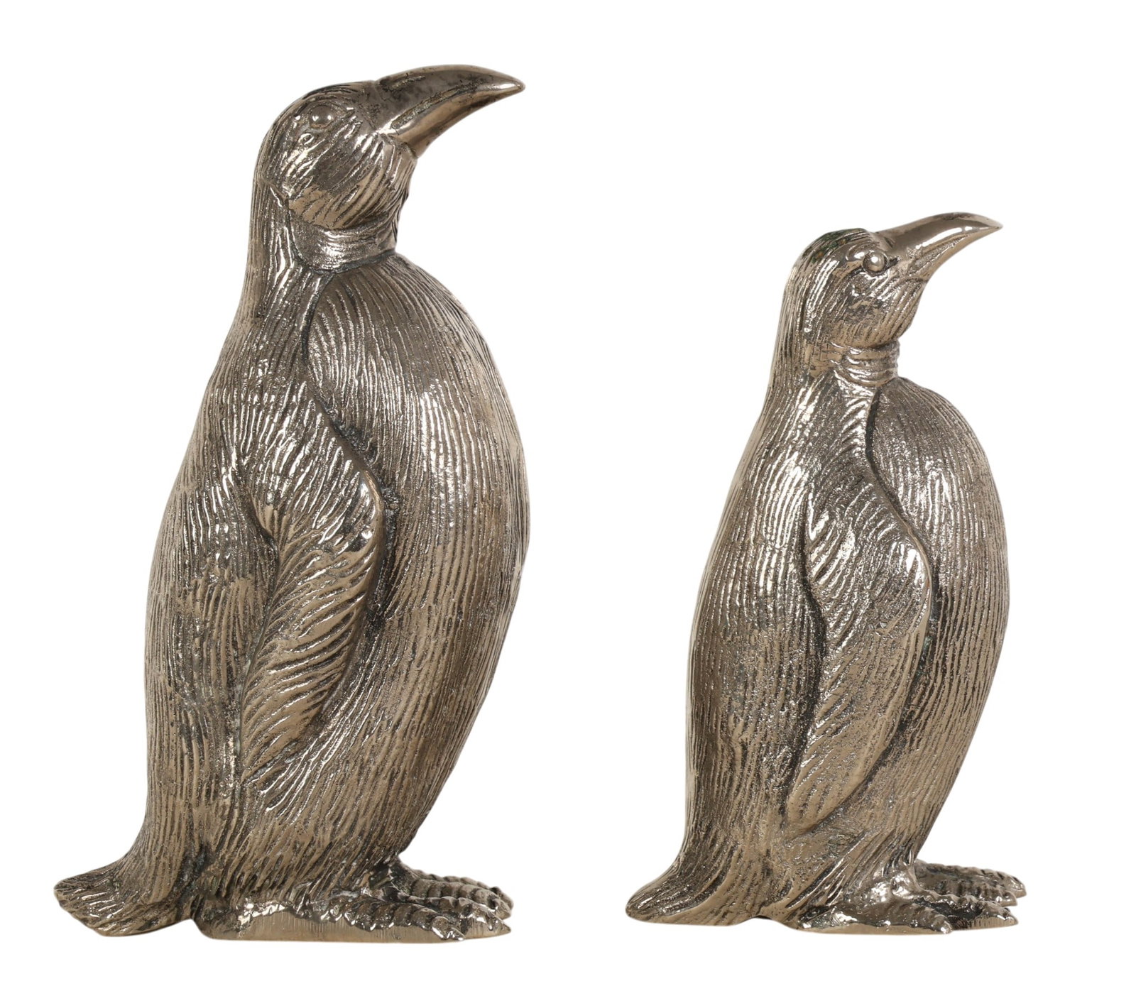 Gucci Silvered Pair of Penguin Salt Pepper Shakers (1 of 6)