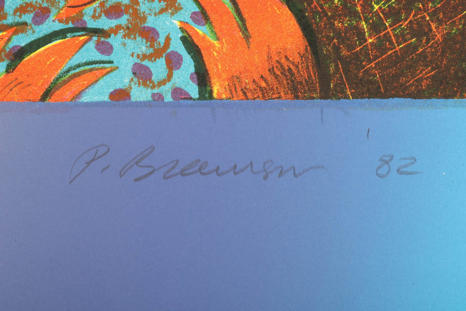 Phyllis Bramson b.1941 Balanced Lithograph SIGNED - 6