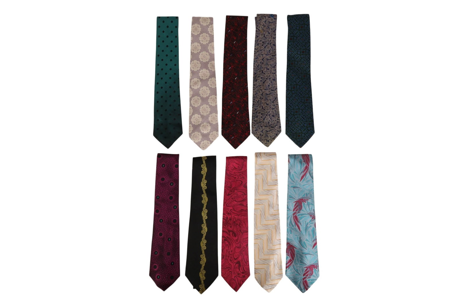 Gianni Versace Italian Designer Silk Neck Ties 10p (1 of 6)