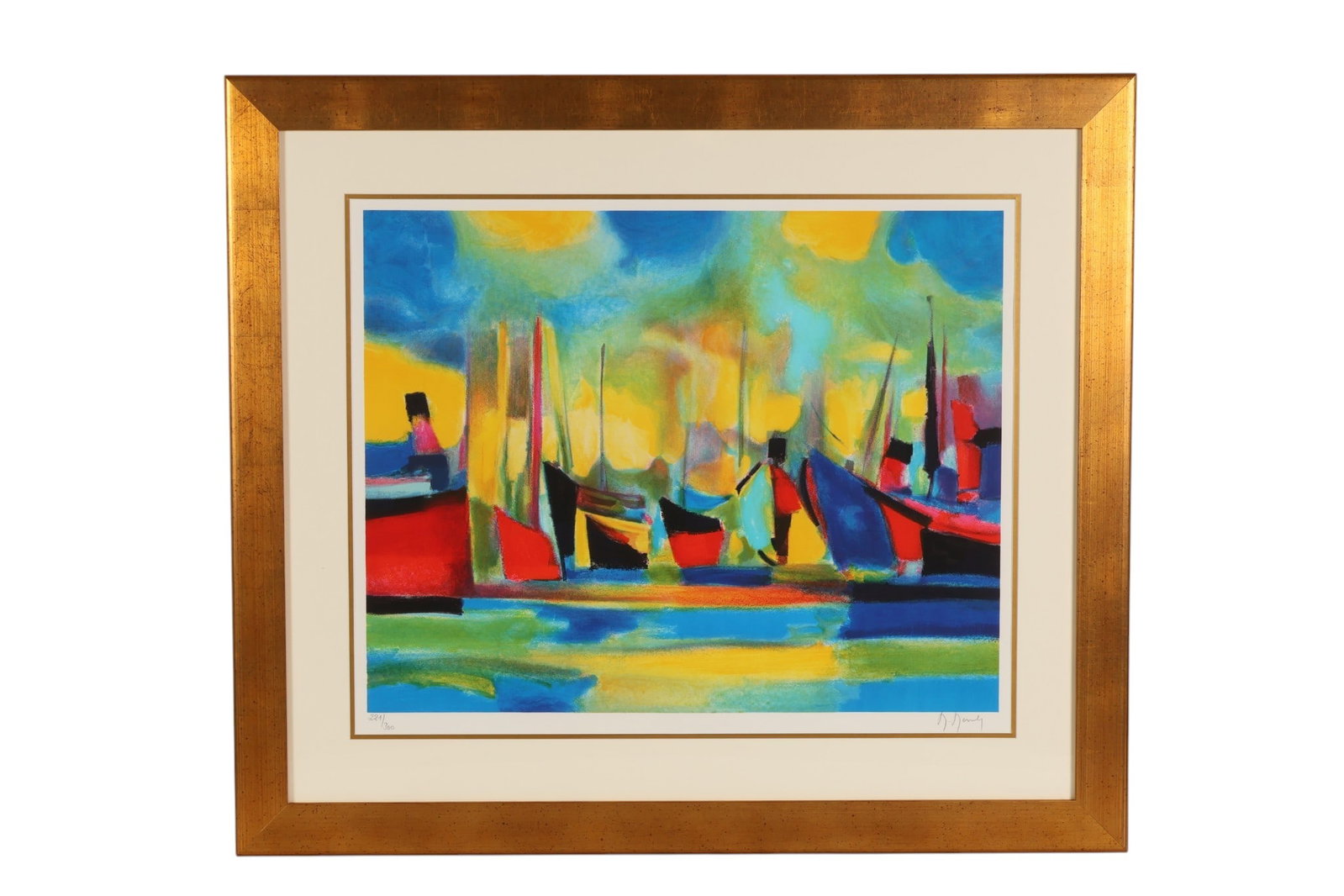 Marcel Mouly (1918-2008) The Stopover Litho SIGNED (1 of 7)