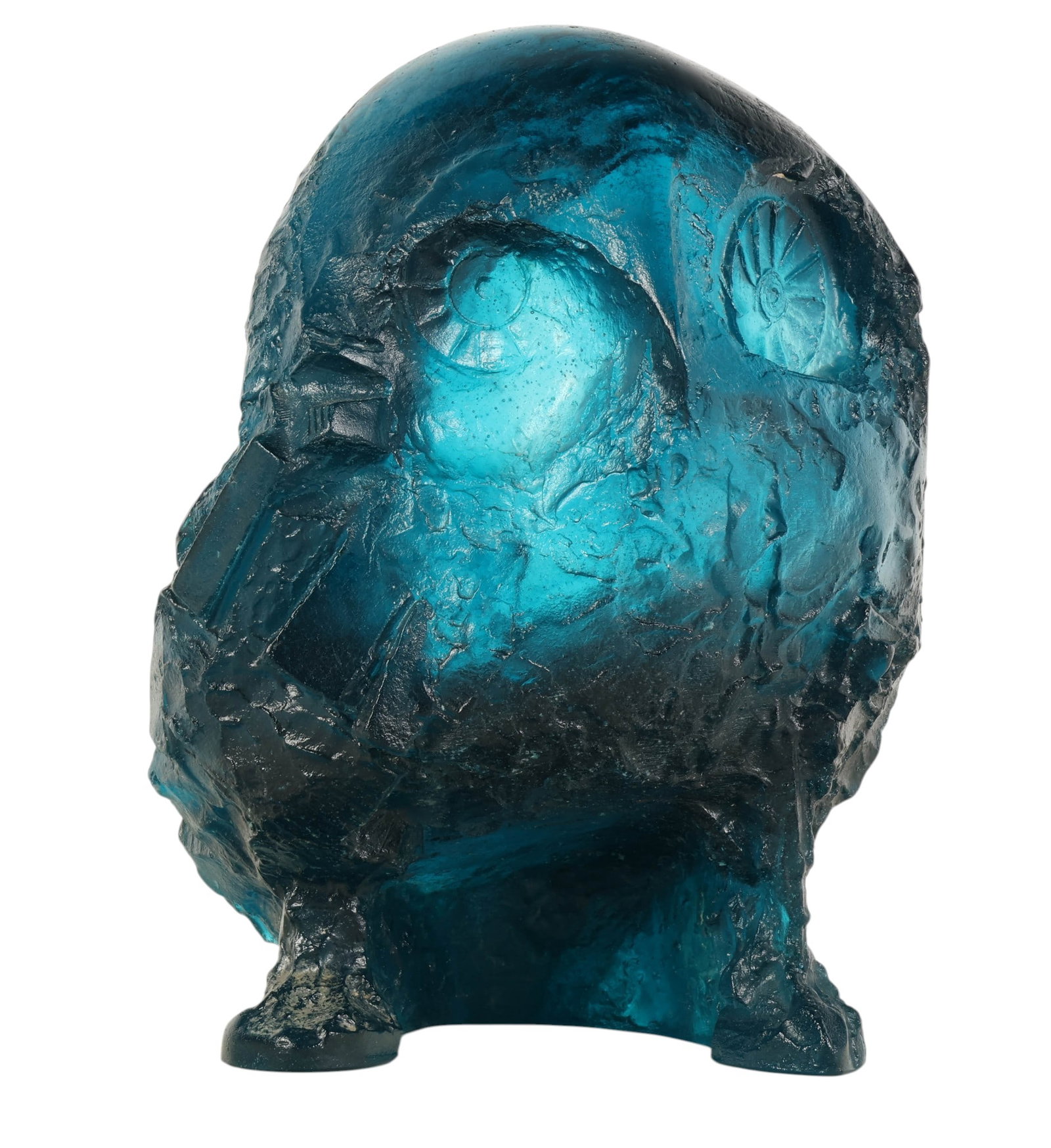 Maurice Legendre (b.1928) Daum Glass Owl Sculpture (1 of 6)