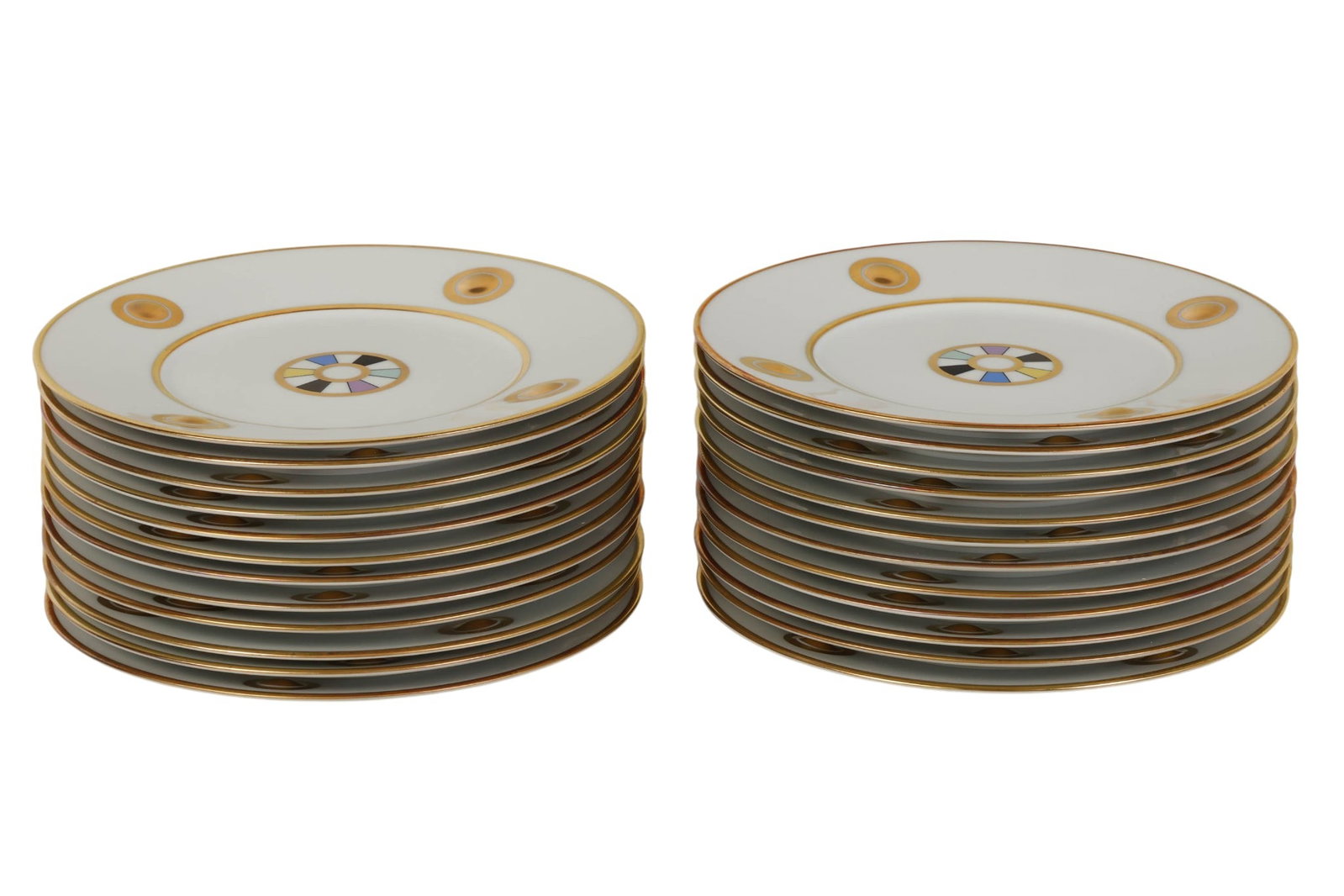 Bernardaud Limoges Porcelain Lipari Plate 24pc SET (1 of 5)
