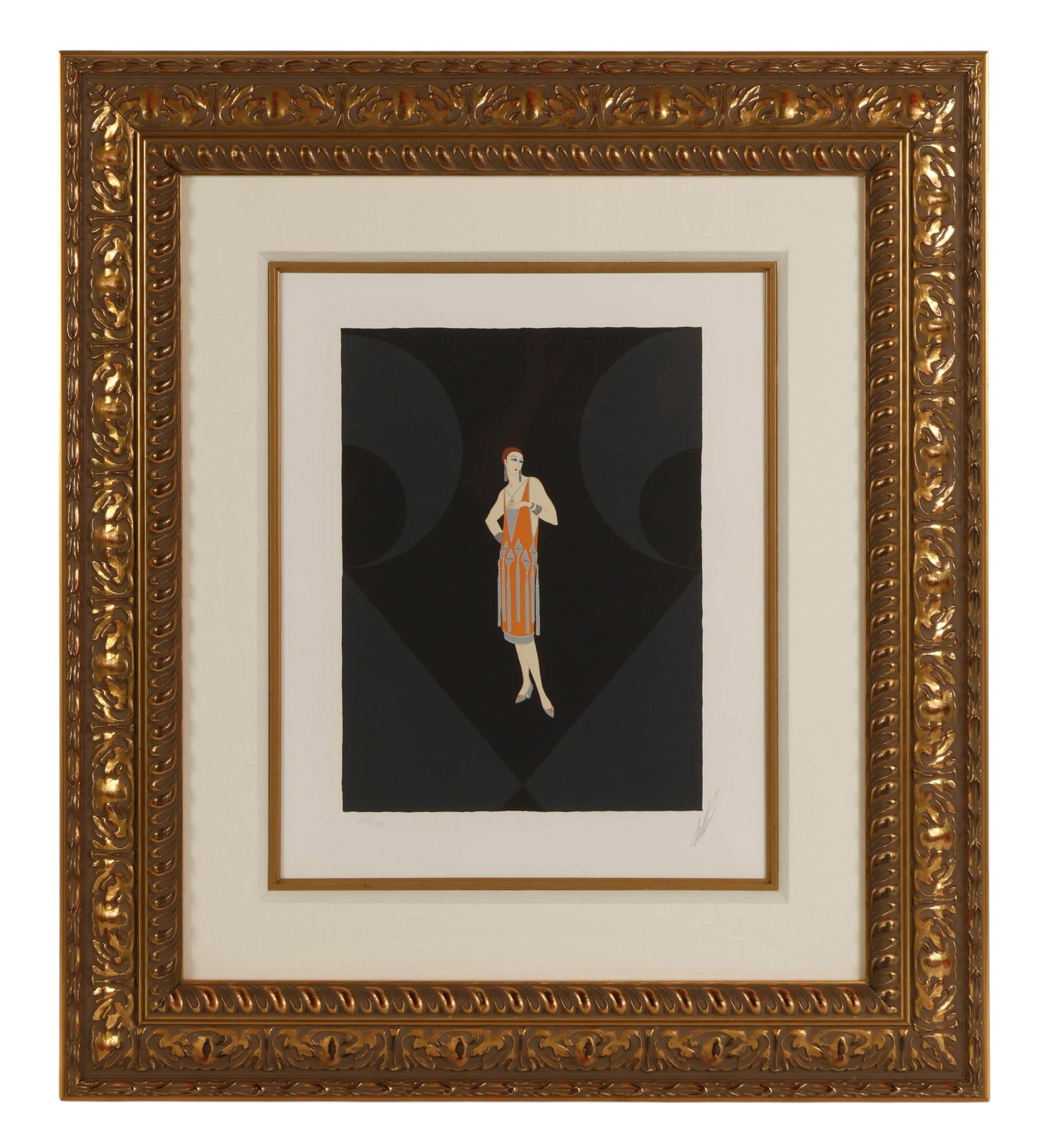 Erte 1892-1990 Manhattan Mary Lithograph LE SIGNED (1 of 7)