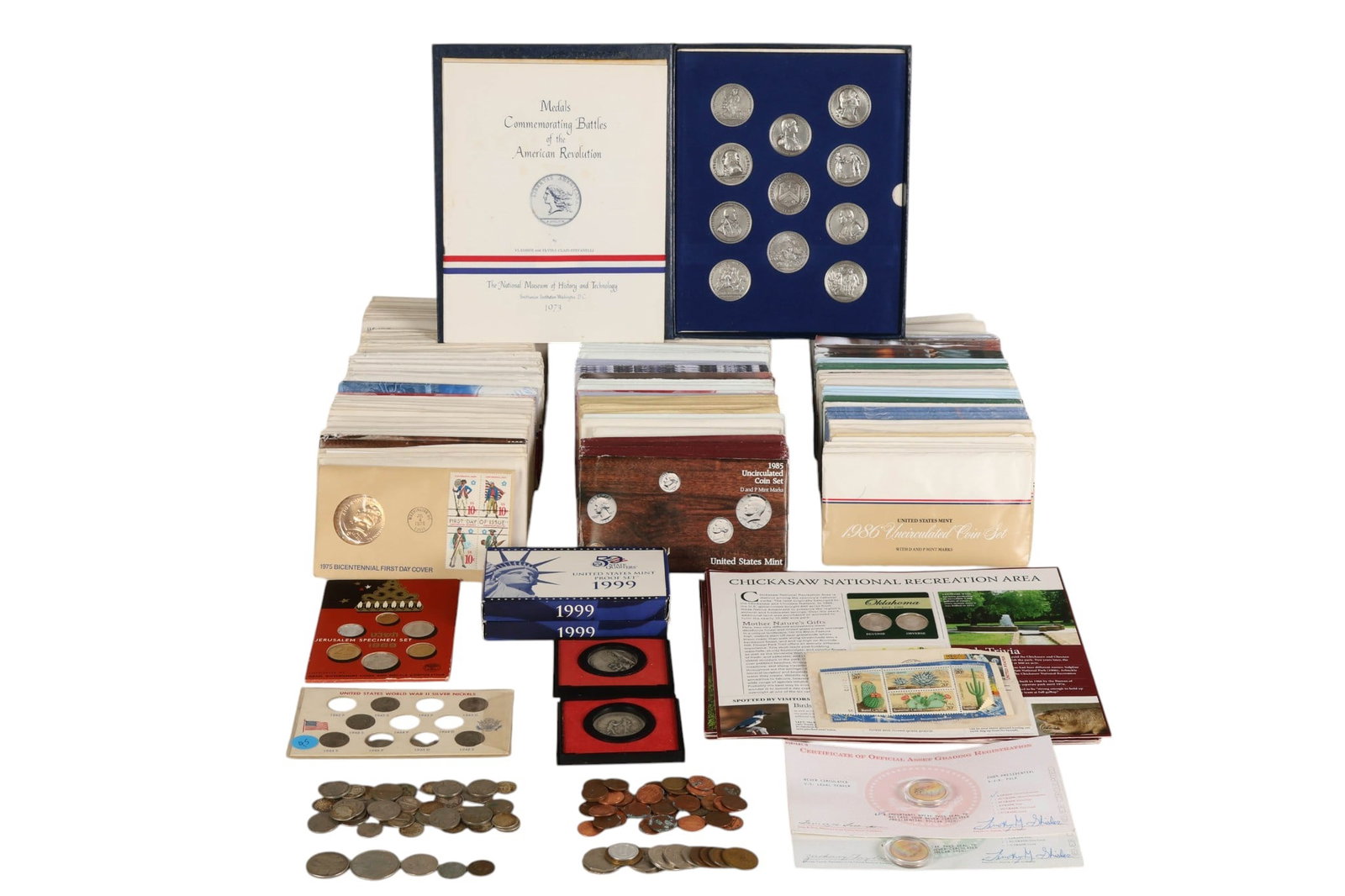 1971-1999 US Mint Proof Sets Coin Stamp ESTATE LOT (1 of 10)