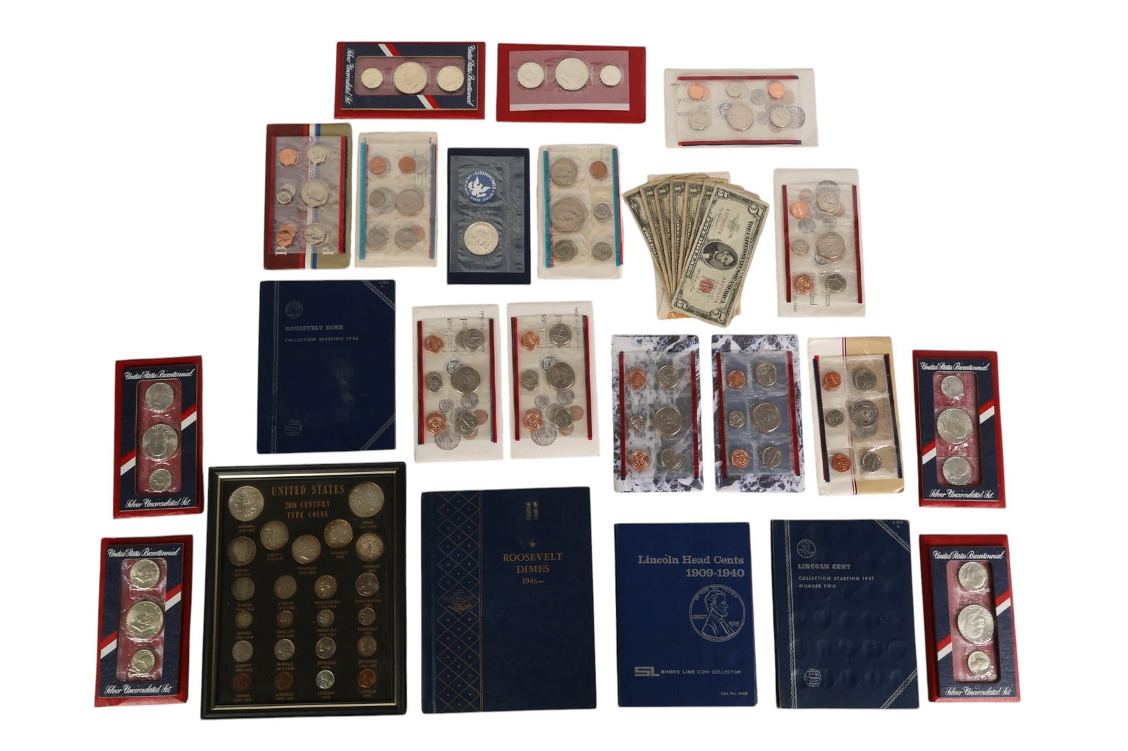 1878-1999 US Coin Sets Whitman Albums ESTATE LOT (1 of 7)