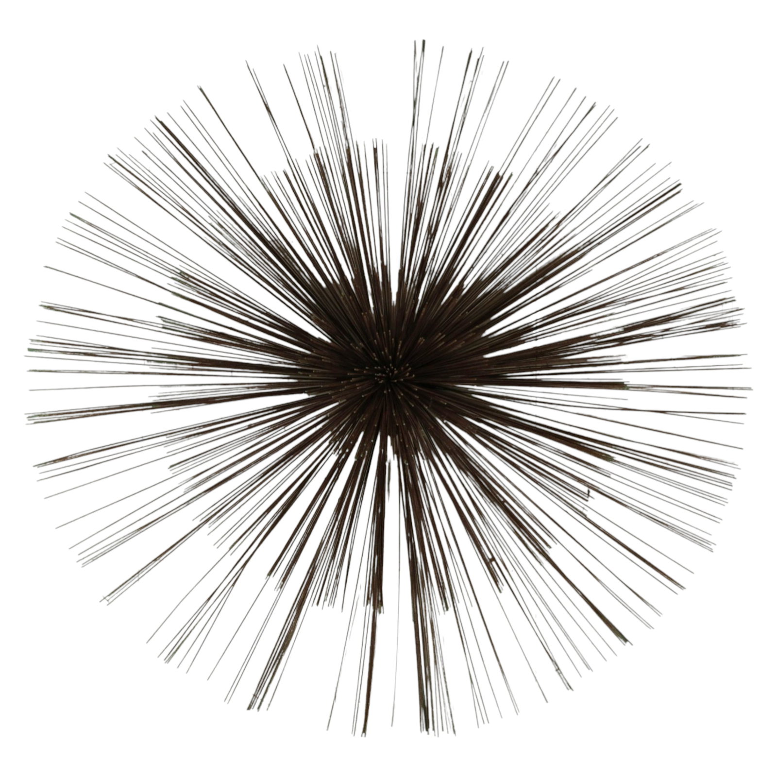 MCM Jere Style Metal Sunburst 45" Wall Sculpture (1 of 8)
