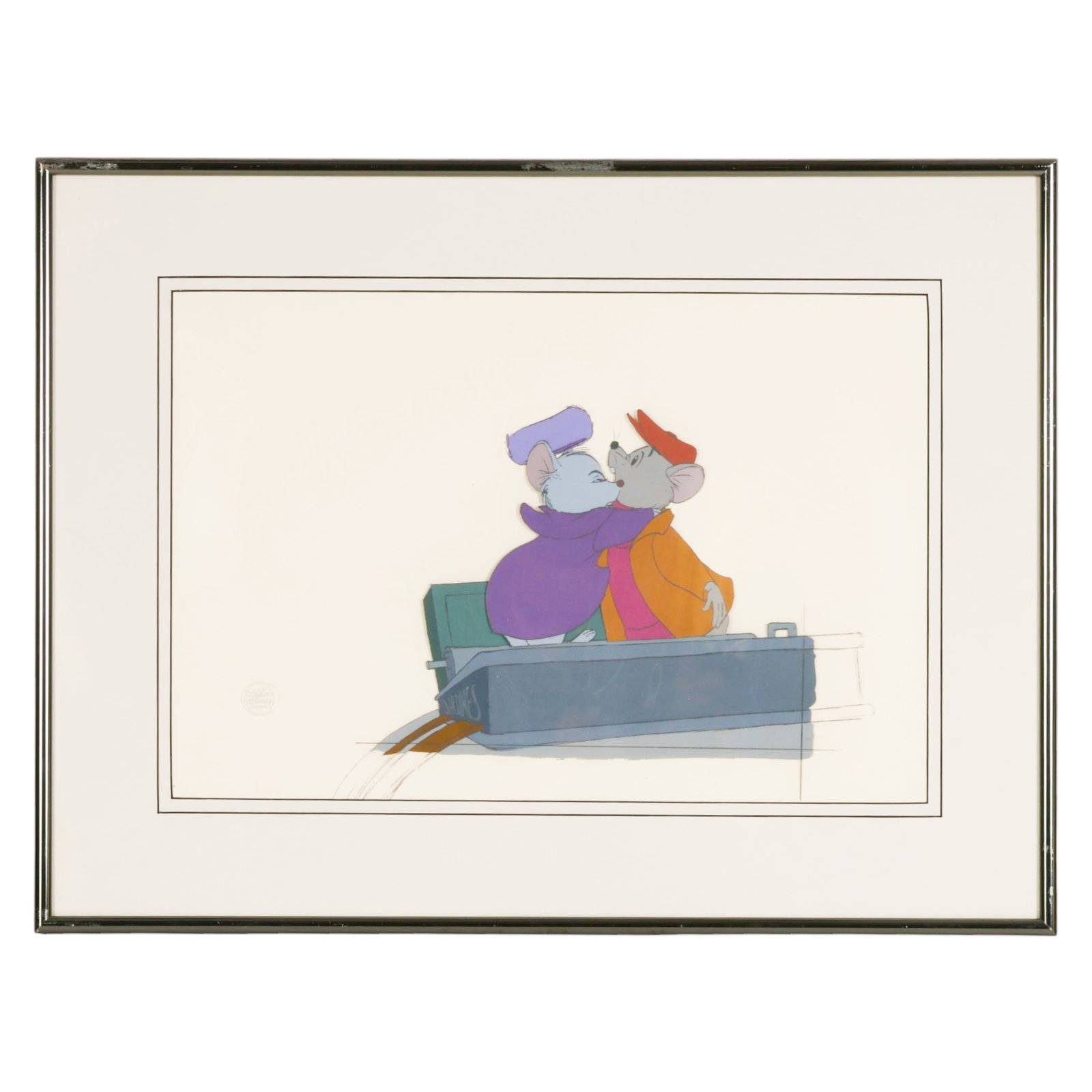 Walt Disney The Rescuers Animation Production Cel (1 of 1)