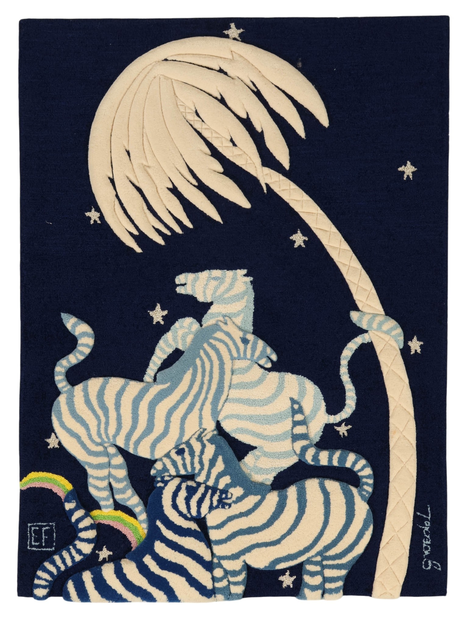 Edward Fields "Zebra Park" Hand Tufted Wool Rug (1 of 7)