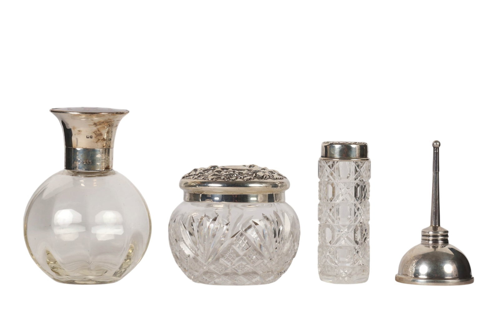 Sterling Silver Serving and Vanity Items 12pc. LOT - 3