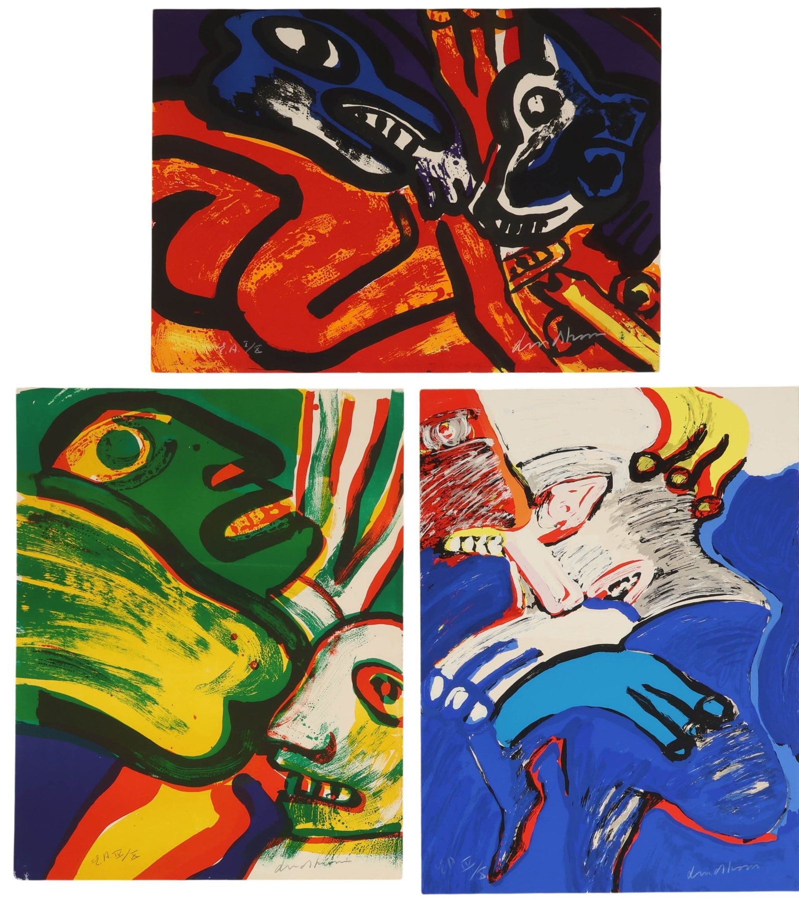 Bengt Lindstrom 1925-2008 LE SIGNED Lithograph LOT (1 of 6)