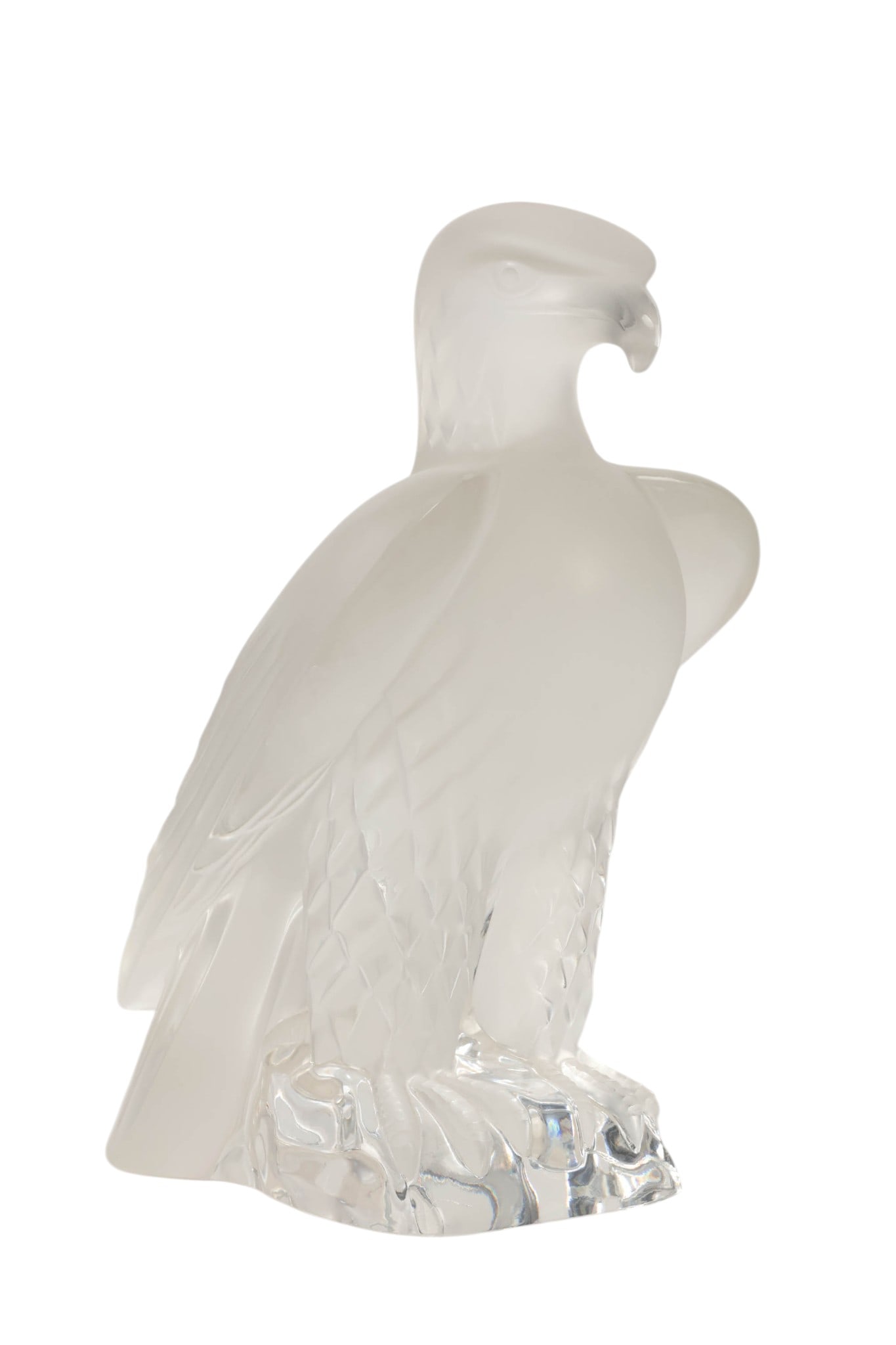Lalique France Crystal Liberte Eagle Figure SIGNED (1 of 6)