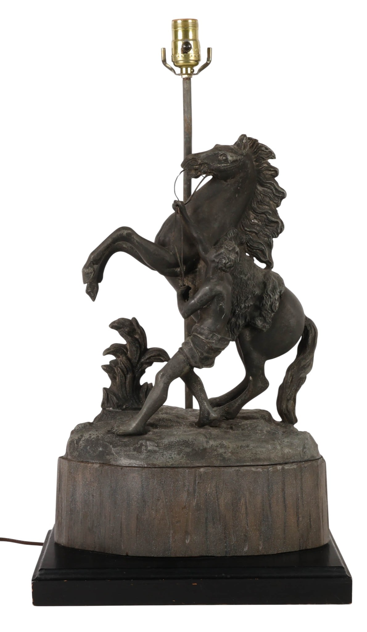Marly Horses Figural Lamp after Guillaume Coustou (1 of 7)