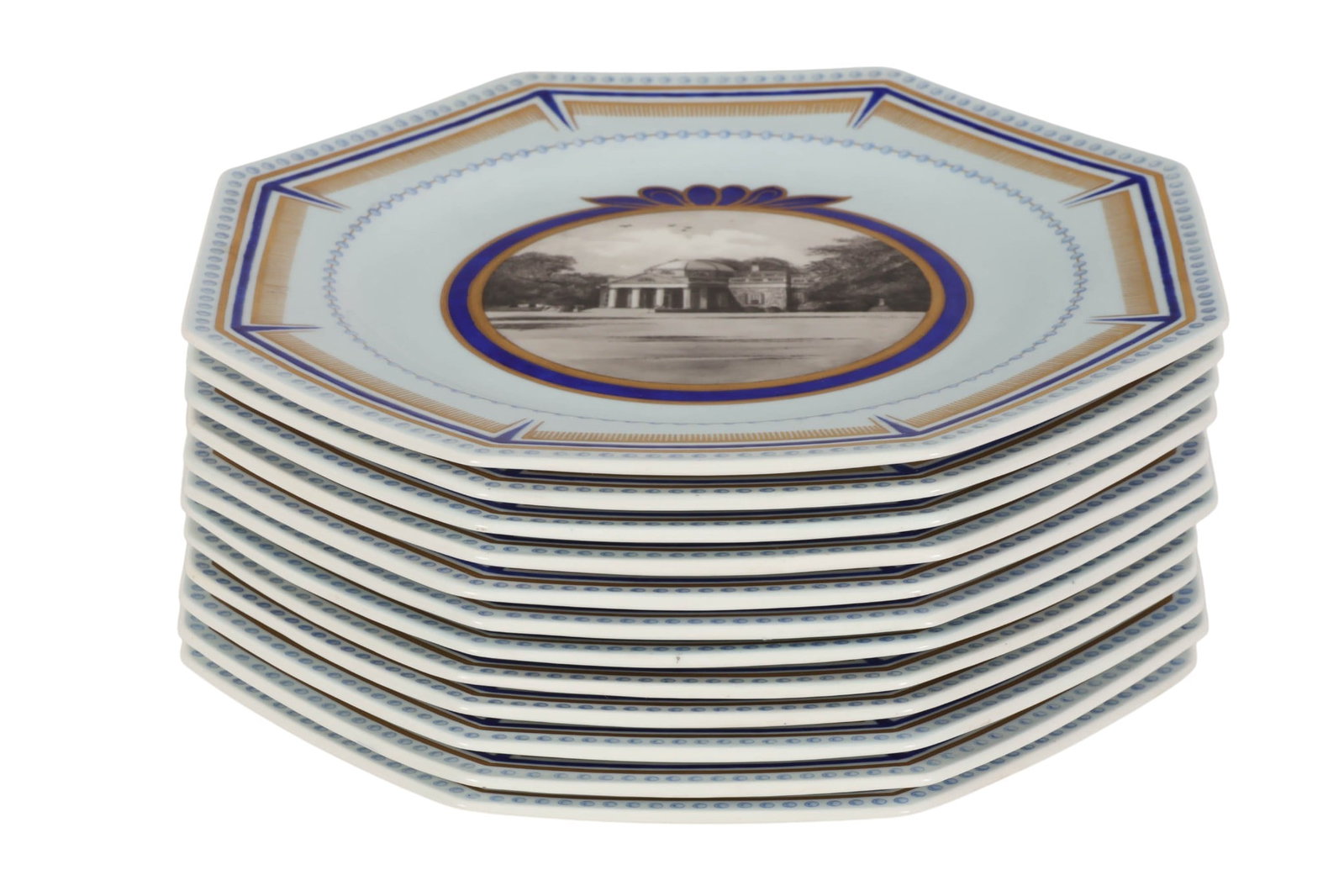 Wedgwood Historic Homes Of America Plates 12pc SET (1 of 10)