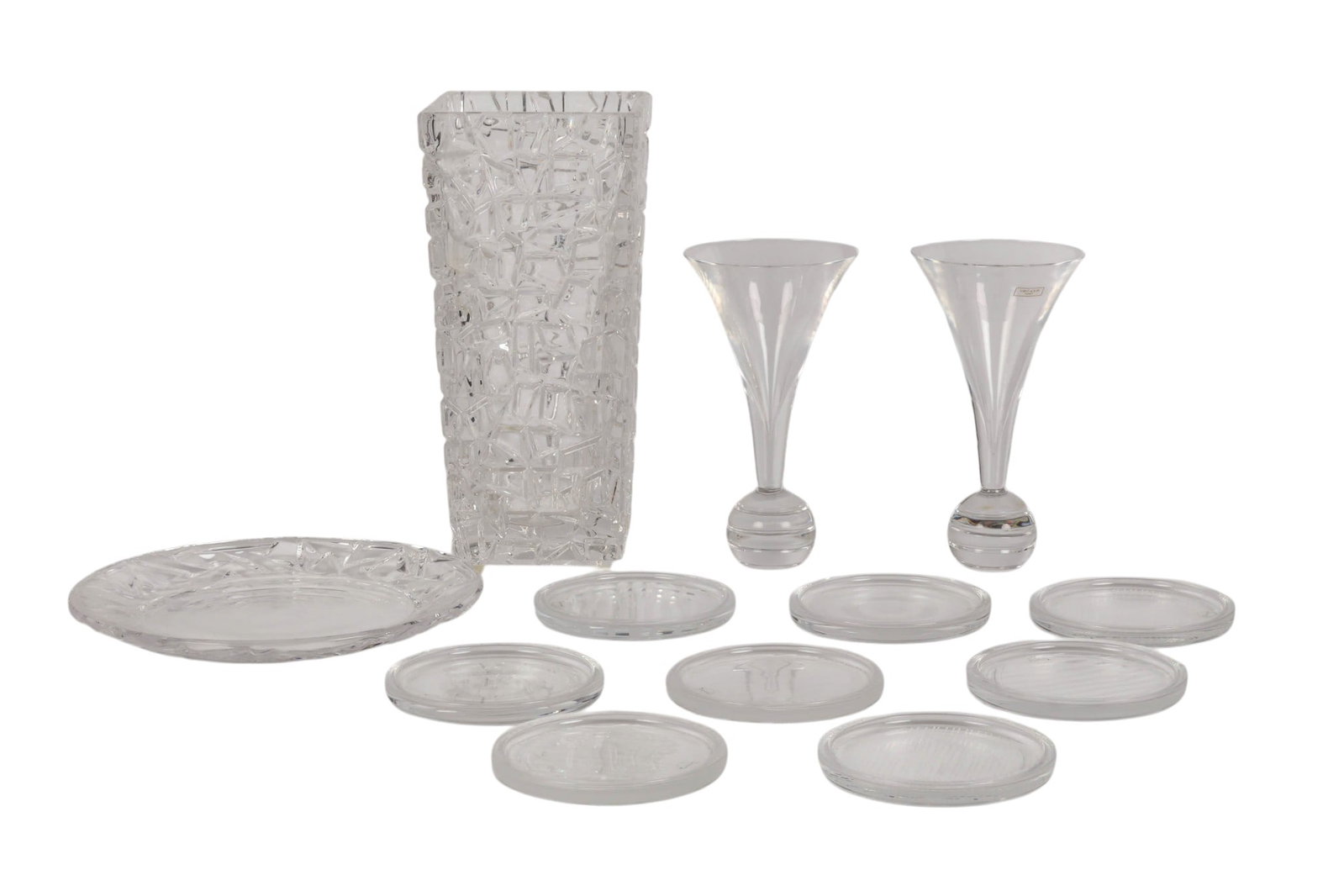 Tiffany & Co Sierra Saint Louis Crystal 12pc LOT (1 of 7)