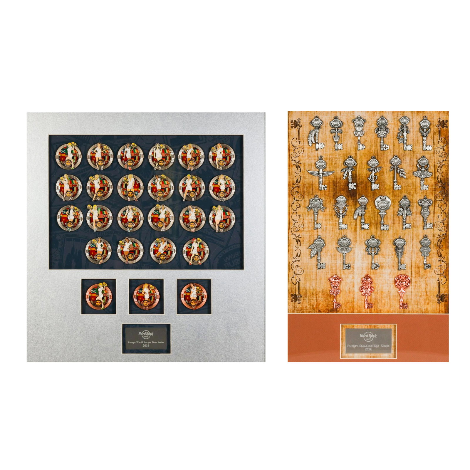 Hard Rock Cafe 2016 World Tour & Key Pins 50pc LOT (1 of 12)