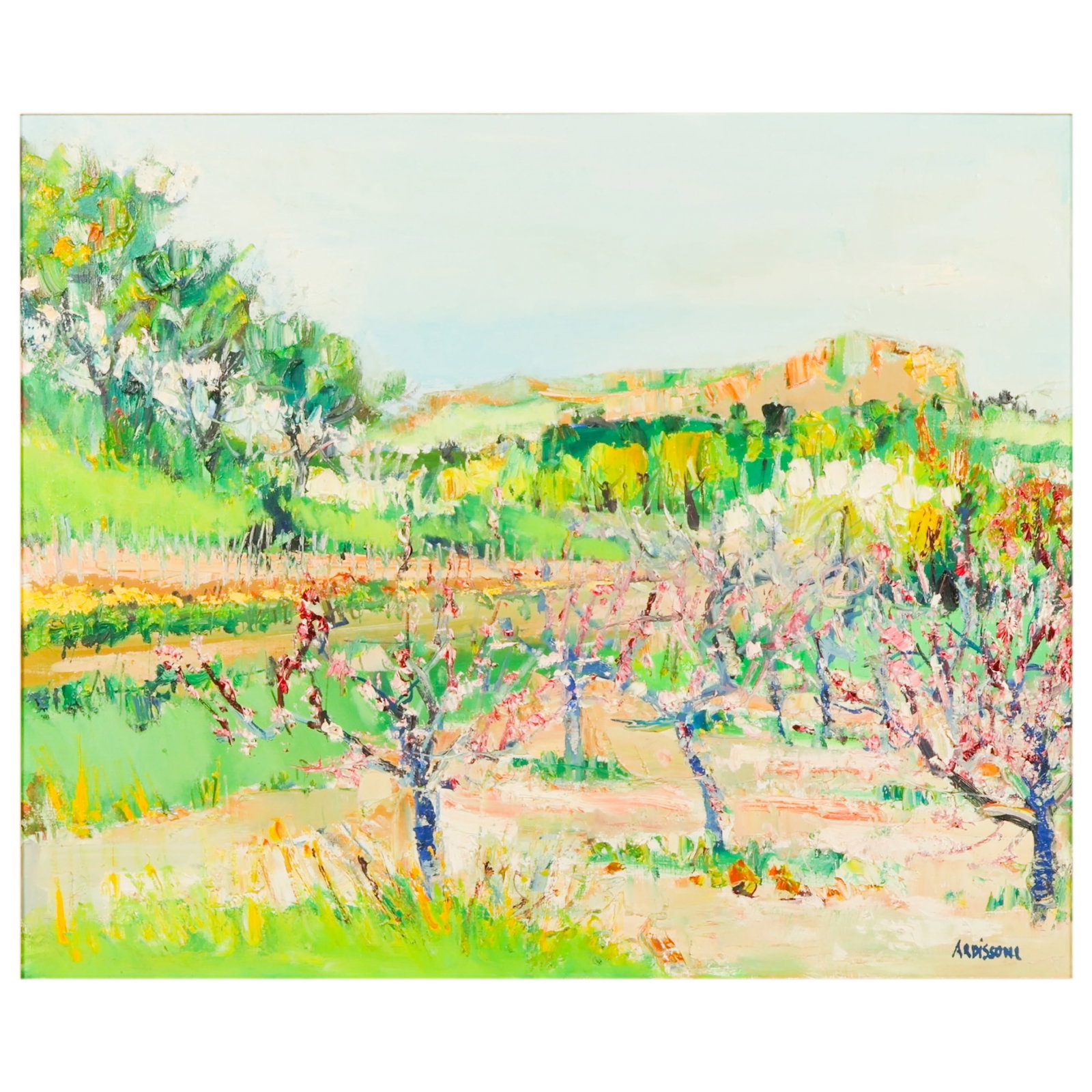 Yolande Ardissone 1927-2024 Landscape Oil Painting (1 of 8)
