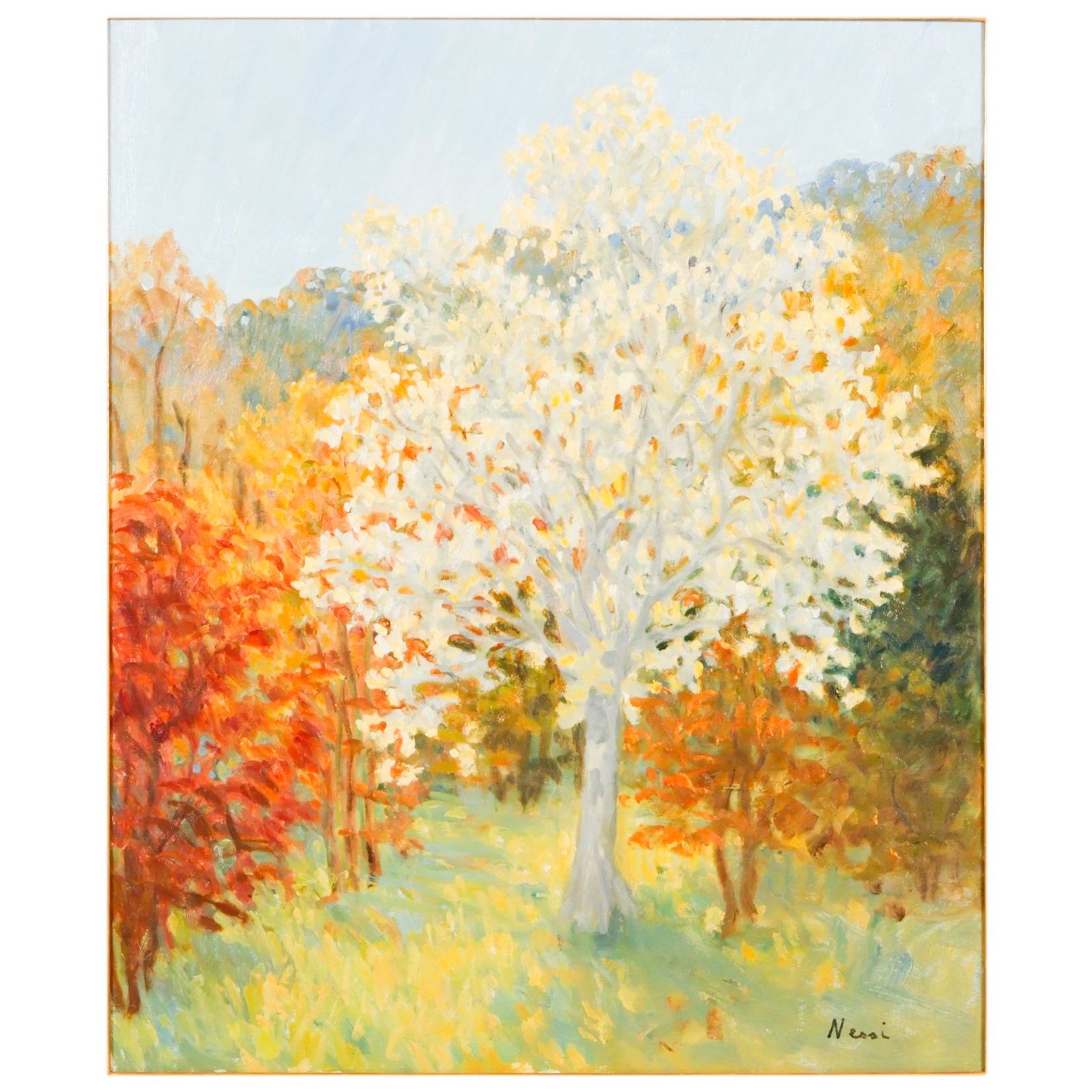Marie-Lucie Nessi-Valtat 1910-1992 Tree Painting (1 of 9)