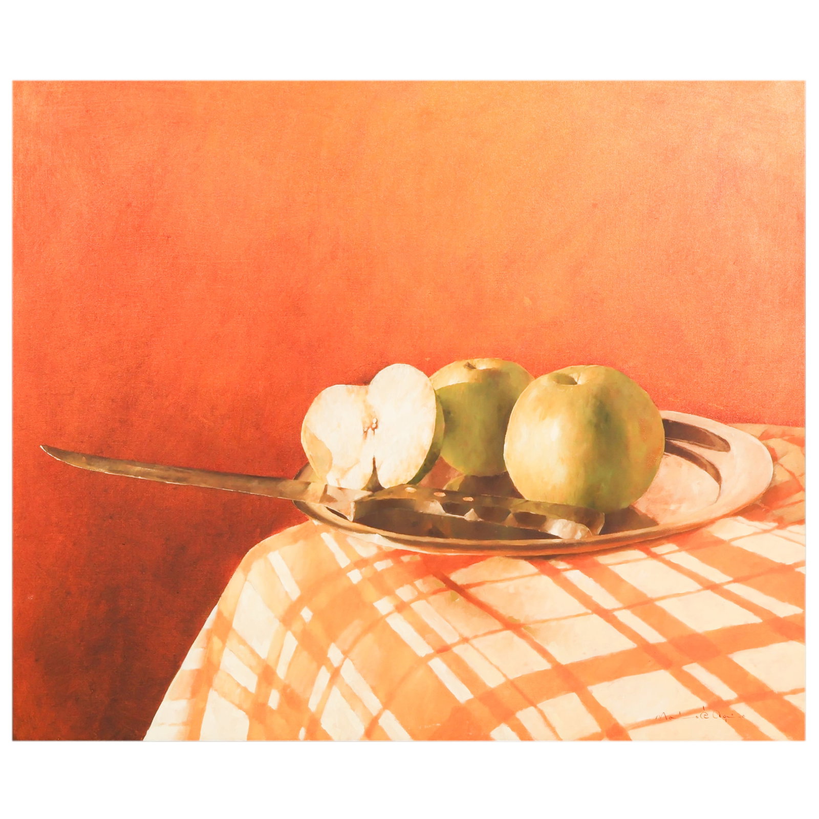S.Machaca 20C Table Still Life Series Oil Painting (1 of 8)