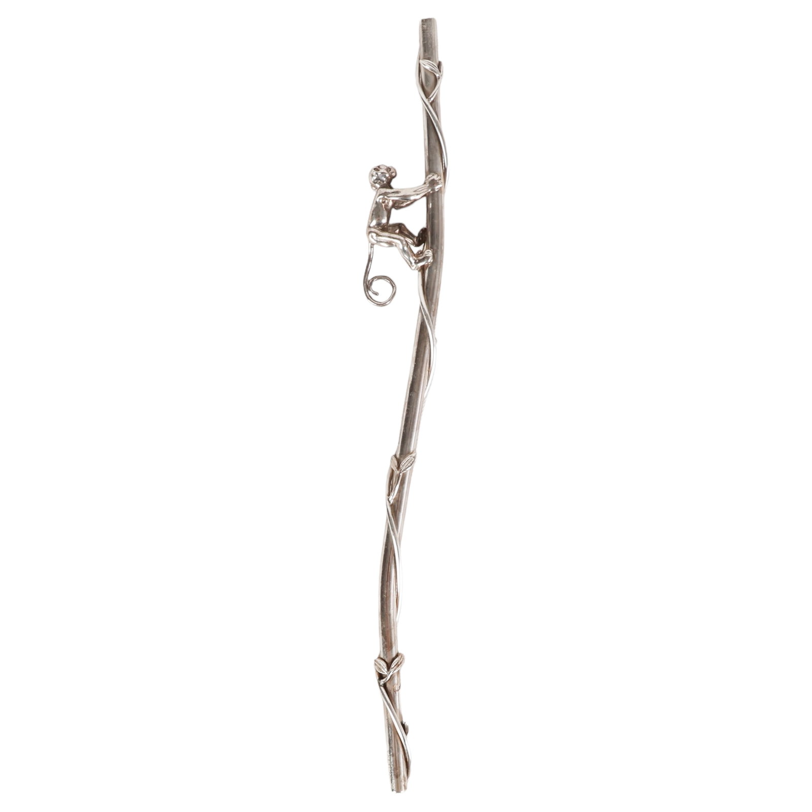 Tiffany & Co Sterling Silver Monkey on Vine Straw (1 of 7)