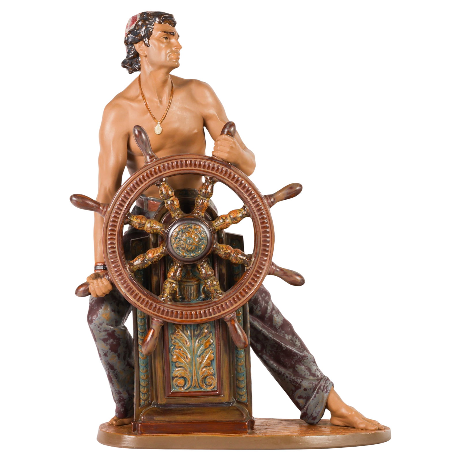 Lladro "Stormy Sea" Mariner Porcelain Sculpture (1 of 7)